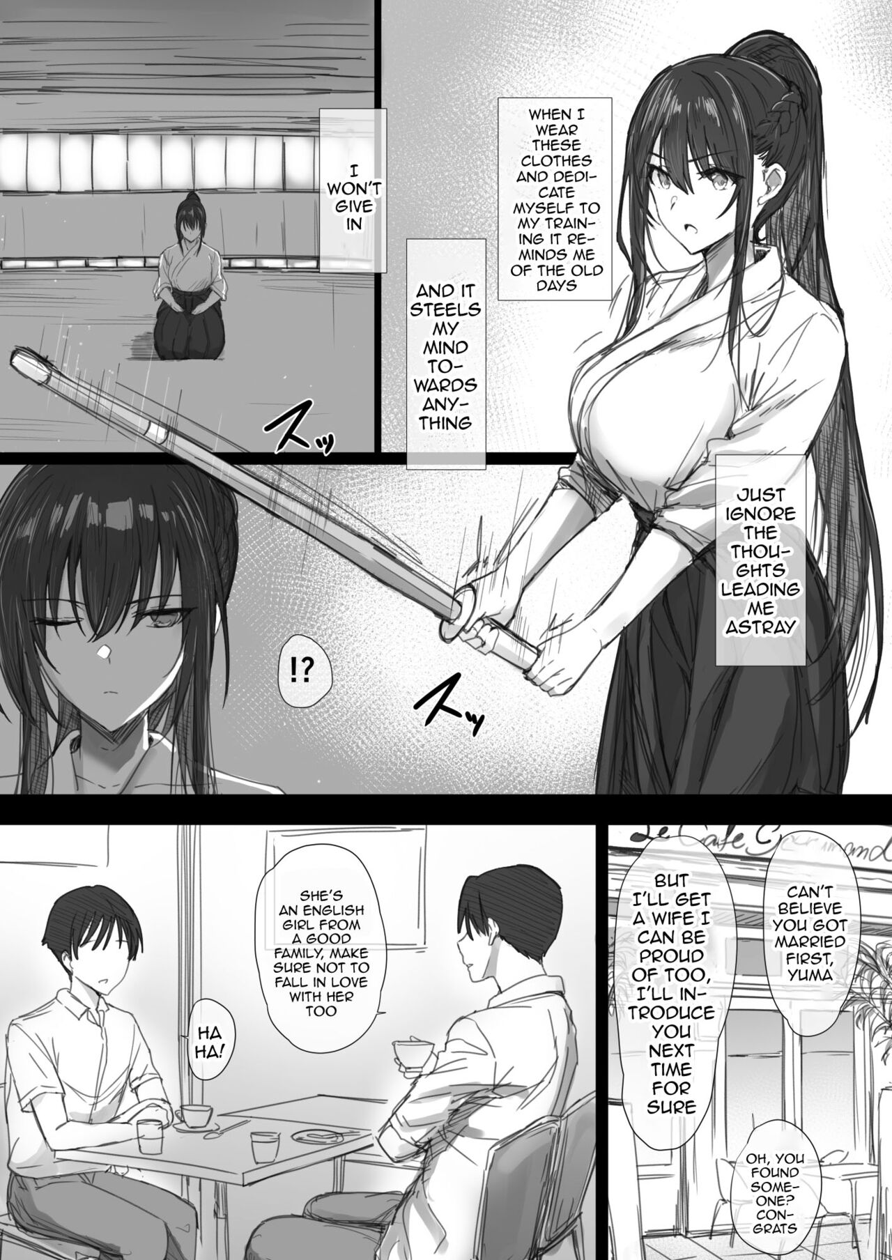 Ki ga Tsuyoi Seiso na Hitozuma Reijou ga Netorareru made no Ichibu Shijuu II | The Whole Story of How a Neat and Proper Strong Willed Young Housewife Ended Up Doing NTR II - Page 12