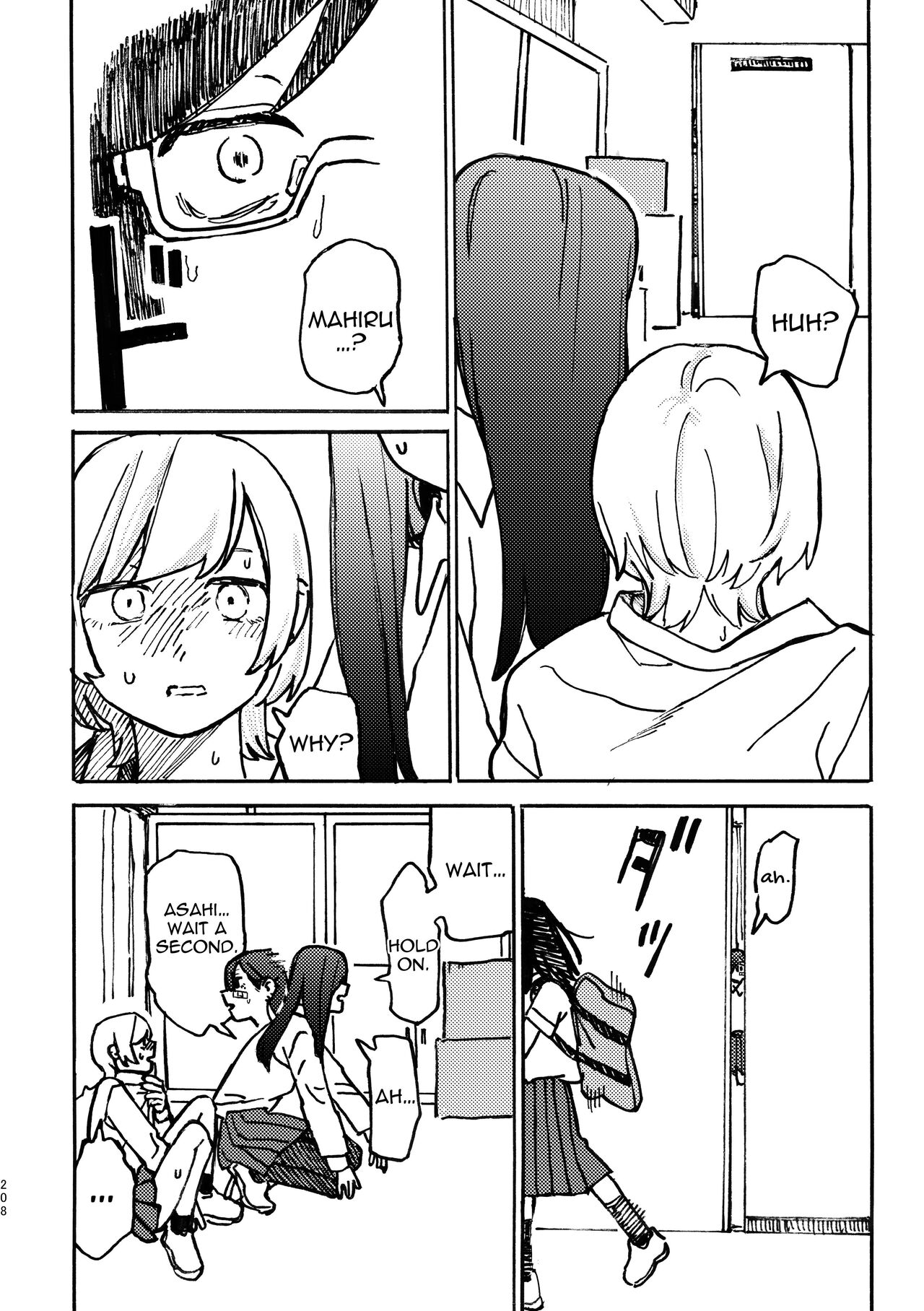 3P Yuri Ecchi Anthology - Page 209
