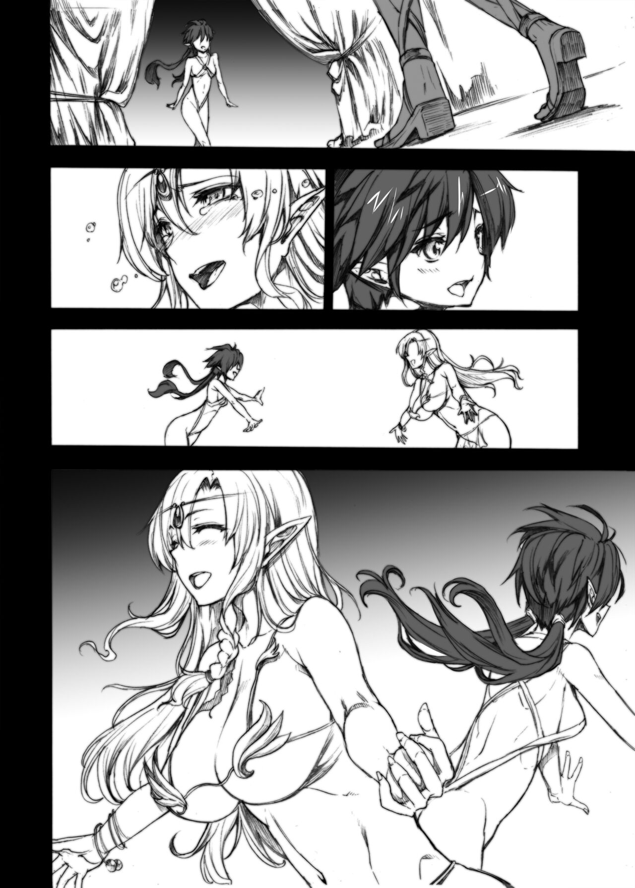 QUEEN'S SLAVE Dosukebe Elf Kyoukan no Inbai Choukyou - Page 137