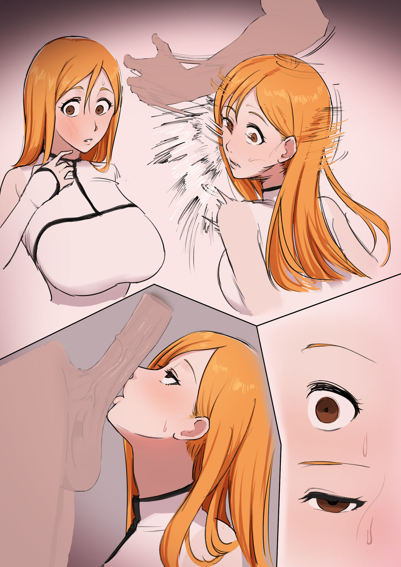 Orihime suck slave - Page 10