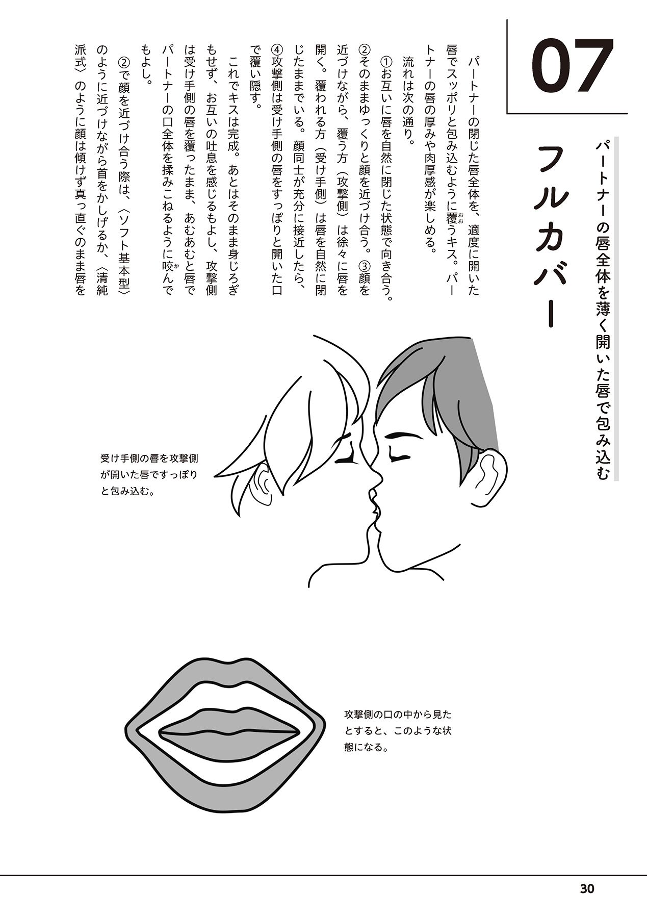 唇と舌の性感開発・キス完全マニュアル イラスト版……とろキス - Page 32