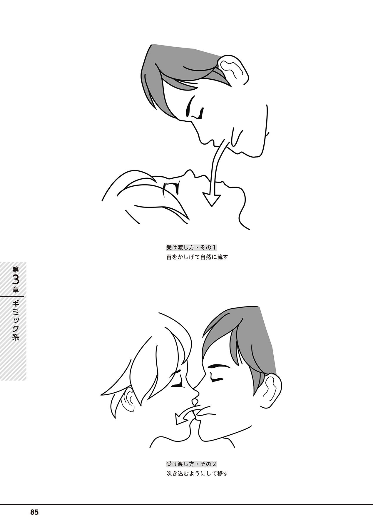 唇と舌の性感開発・キス完全マニュアル イラスト版……とろキス - Page 87