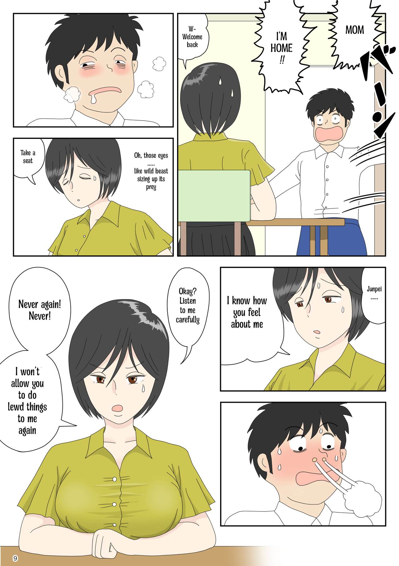 Onaneta Kaa-san 3 ~Ikasareru Watashi~ - Page 9