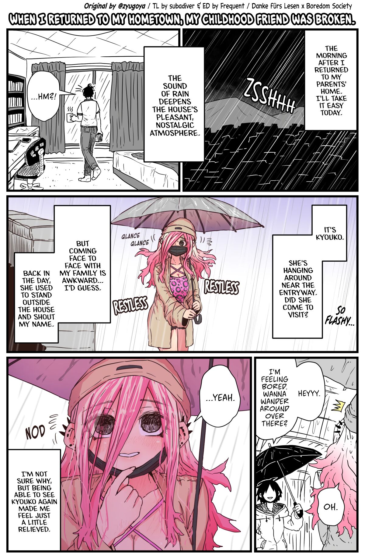 When I Returned to My Hometown, My Childhood Friend was Broken - Page 7