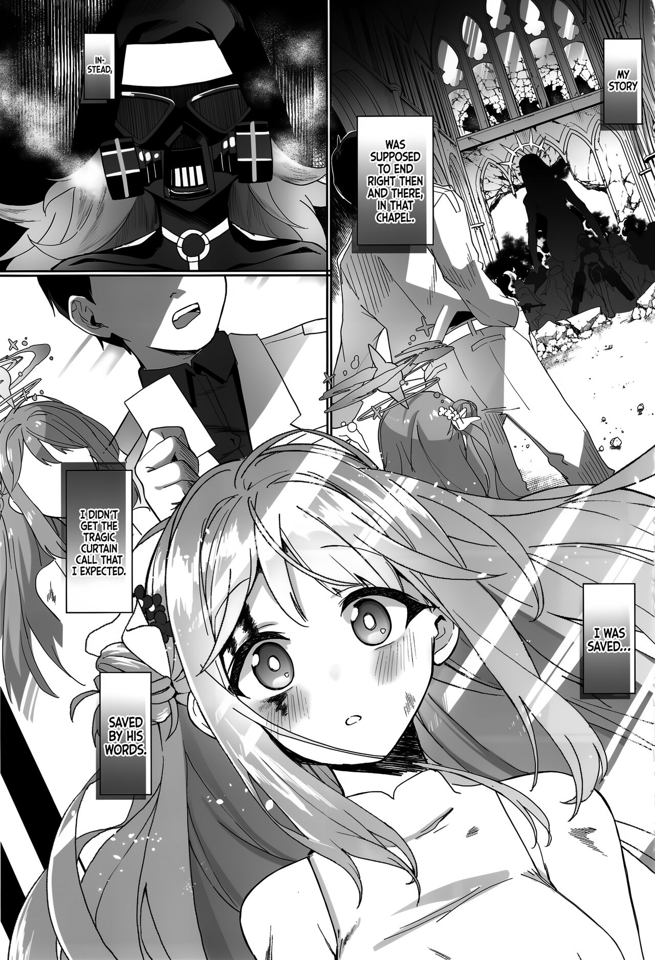(C101) [Sleepwatch.ex (Aibu Yue)] Bukiyou na Ohime-sama wa Ouji-sama ni Aisaretai | The Bumbling Princess Longs For Her Prince's Love (Blue Archive) [English] [Sloppy Seconds] - Page 2