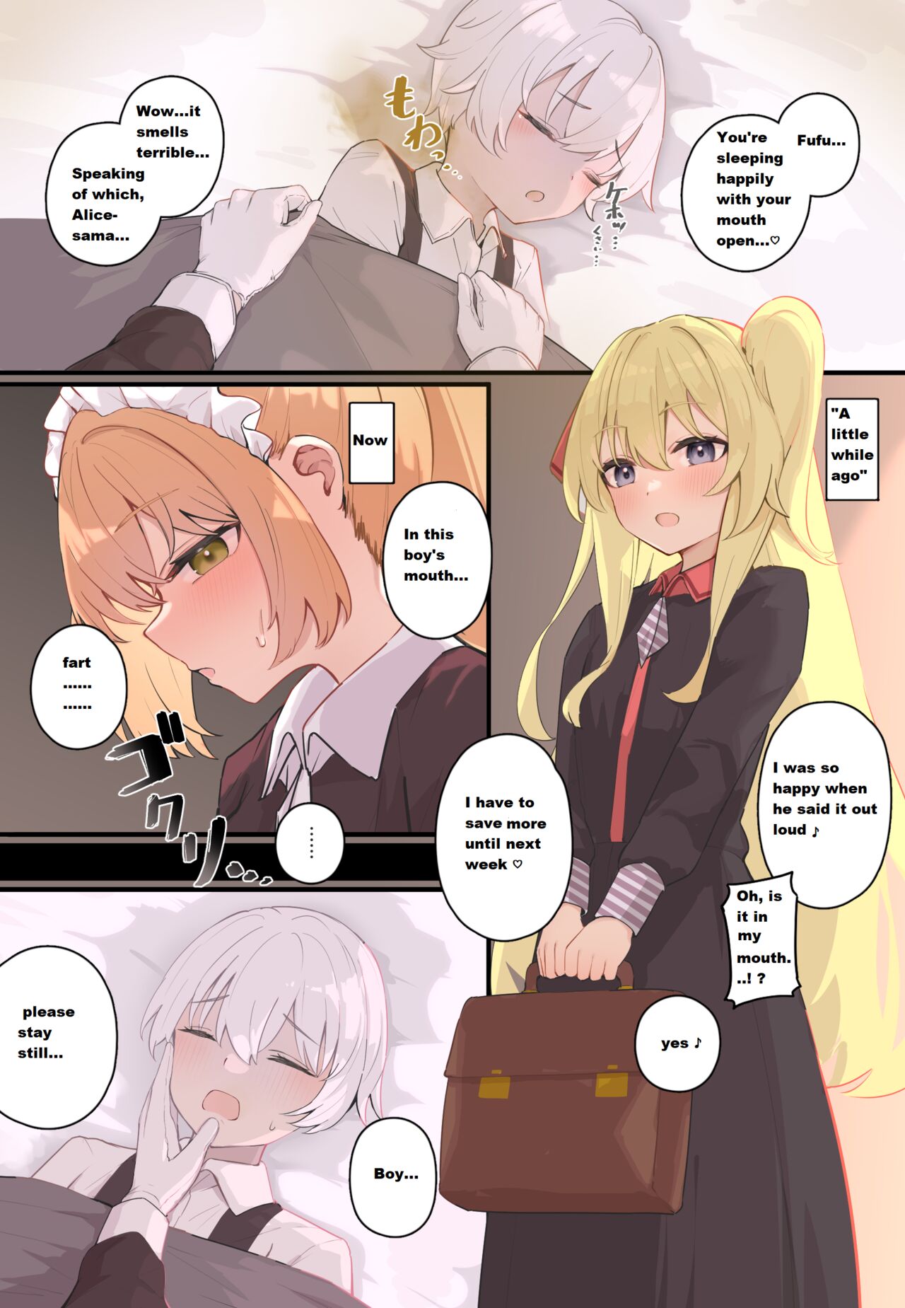 Maids farting their Master - Page 13