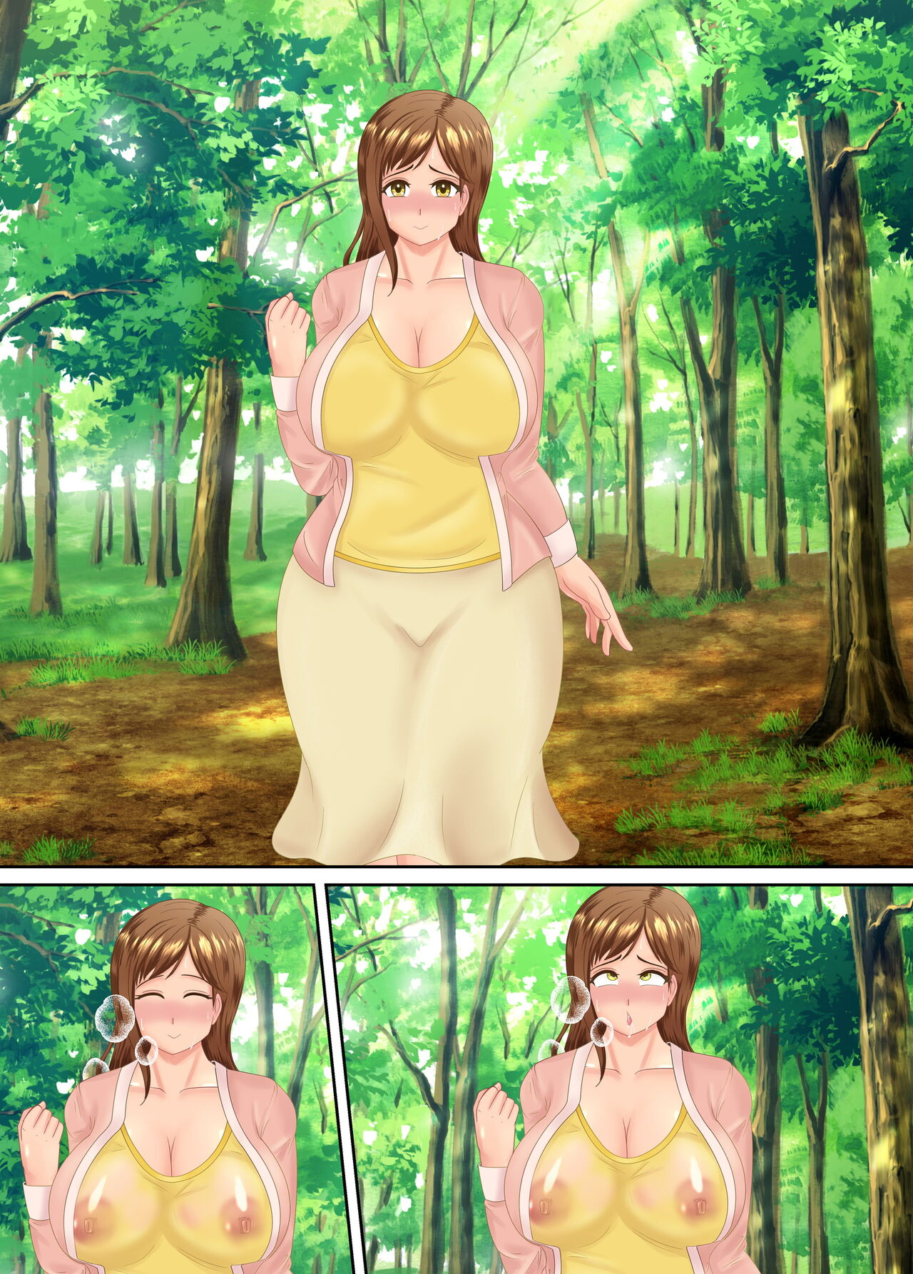 族長の息子に寝取られる熟女人妻・真理江 - Page 342