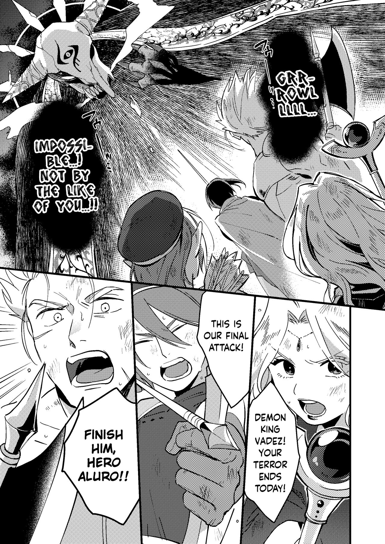 [Tsunameguri (Natsuo Tsunao)] Sekai ga Heiwa ni Natta node Yuusha (Jitsu wa ♀) ni Kyuukon Shita Kekka | Marriage Proposal to the Hero (Actually ♀) When the World Is at Peace [English] [Keeez] - Page 3