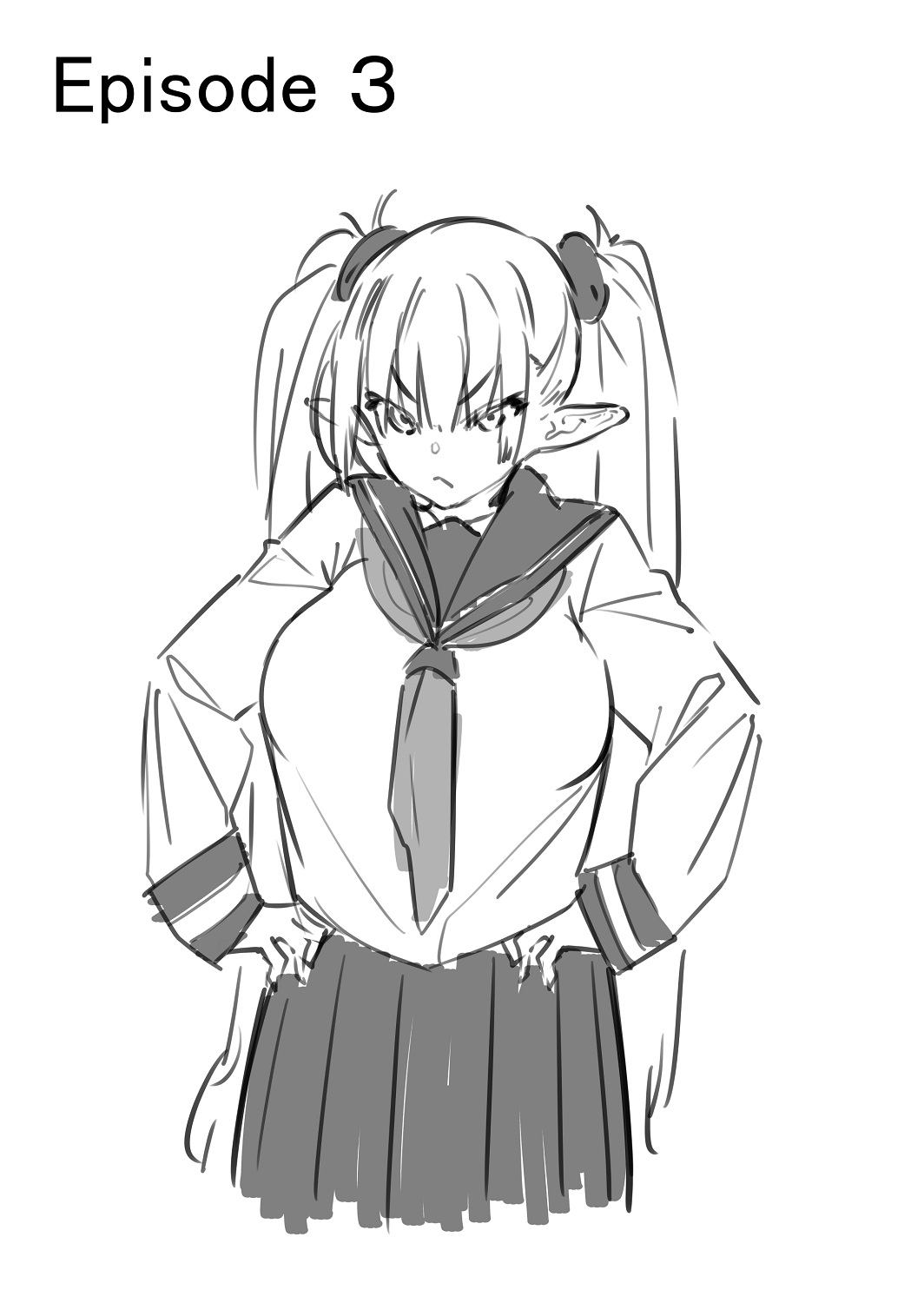 Futanari no Elf Descensored - Page 16