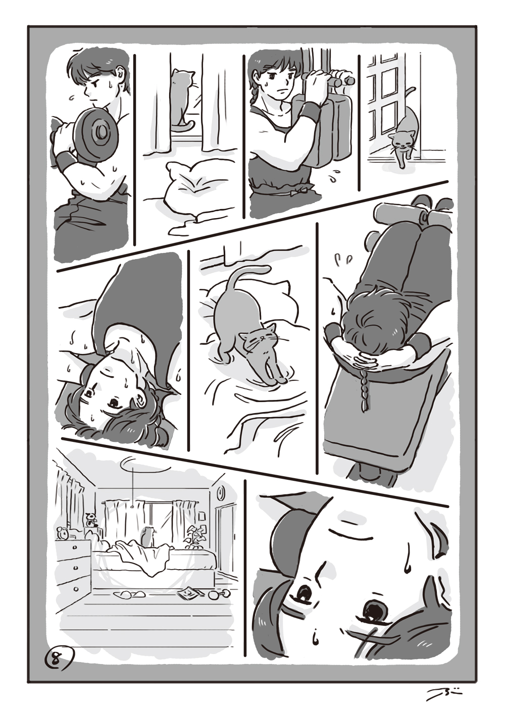 Haiiro no Asa... - Page 9