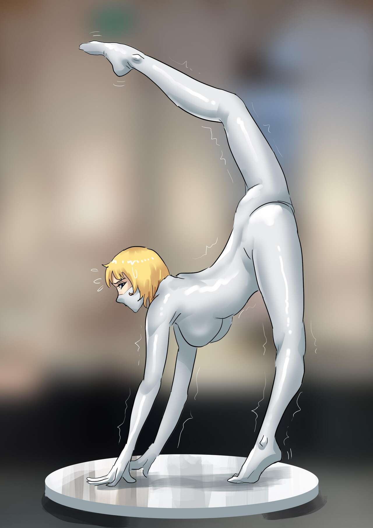 美人活体雕塑展 - Page 24