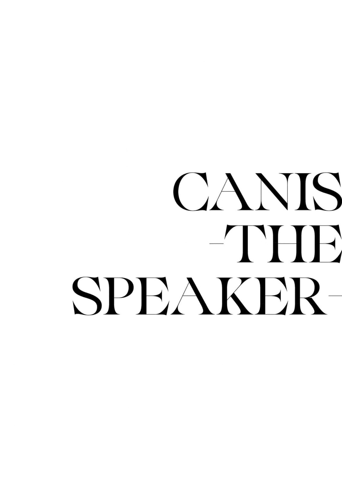CANIS THE SPEAKER #4 - Page 174