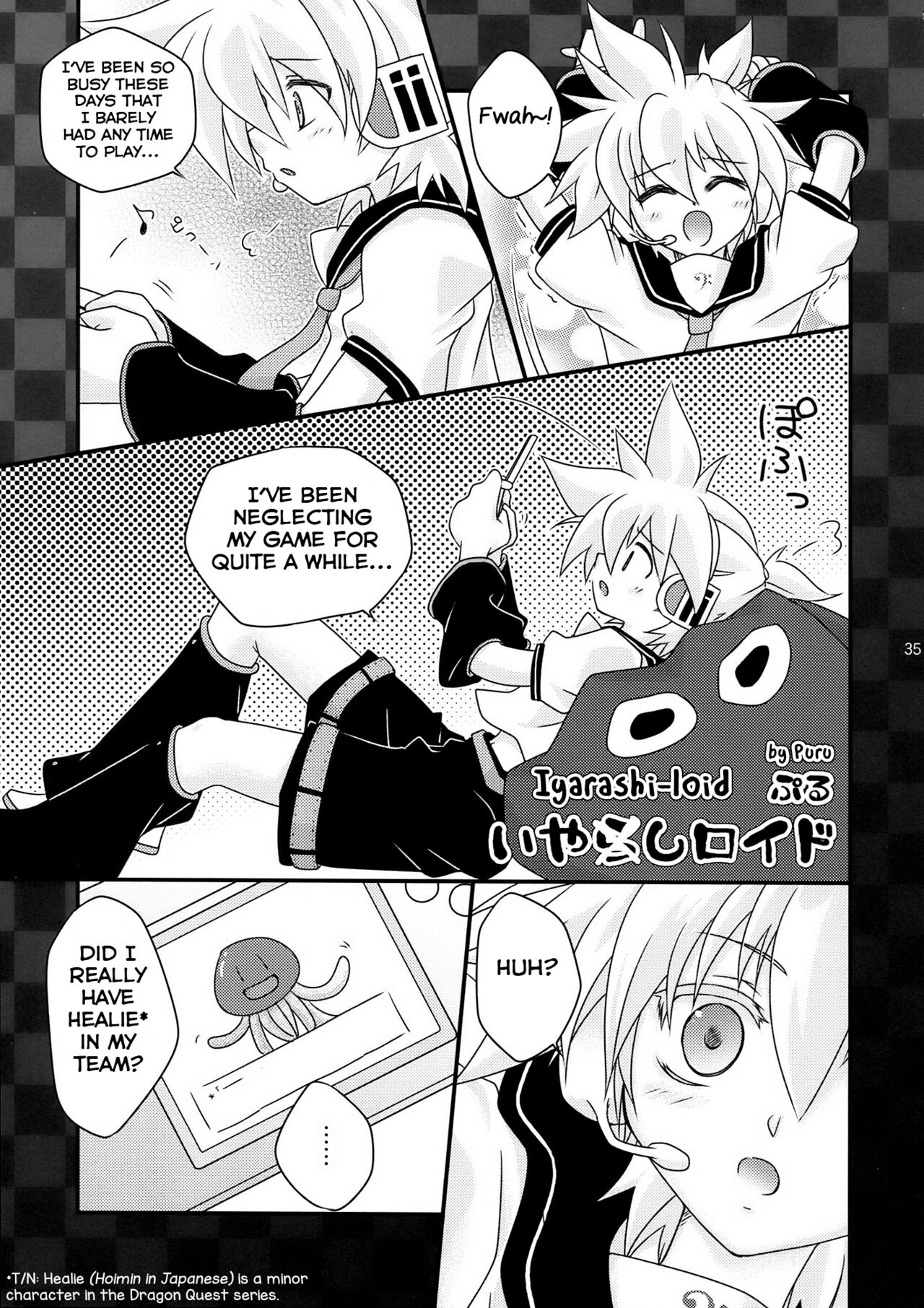 Yoru wa Omoikkiri Len-kyun! - Page 35