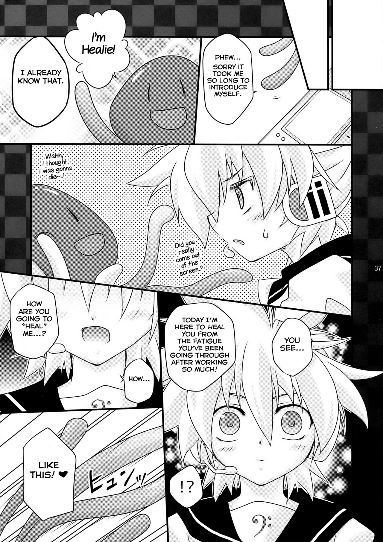 Yoru wa Omoikkiri Len-kyun! - Page 37