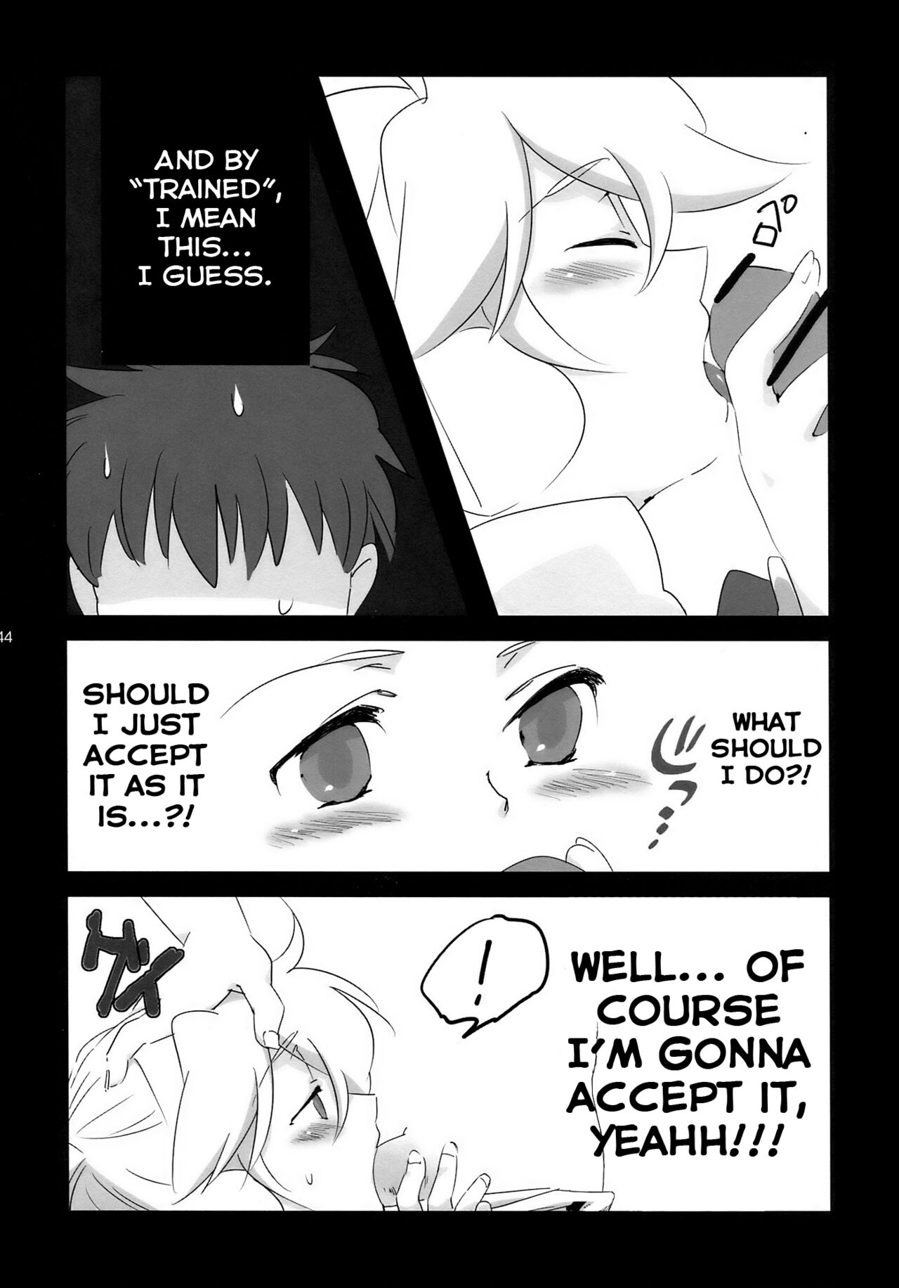 Yoru wa Omoikkiri Len-kyun! - Page 44