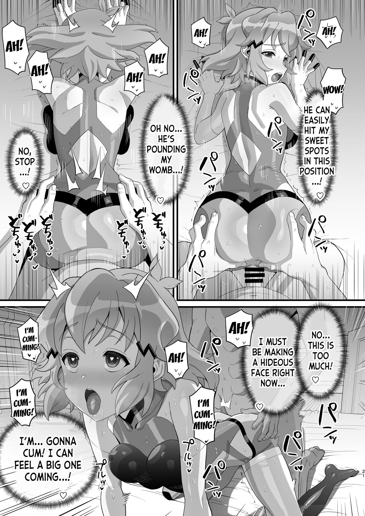 Midareru Seni | Lewd Battle Dress - Page 21