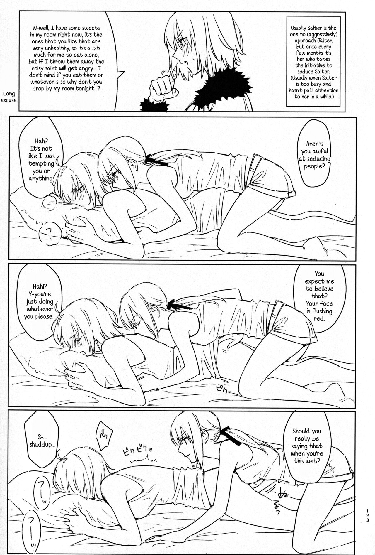 Artoria Alter x Jeanne Alter Sairokushuu - Page 123