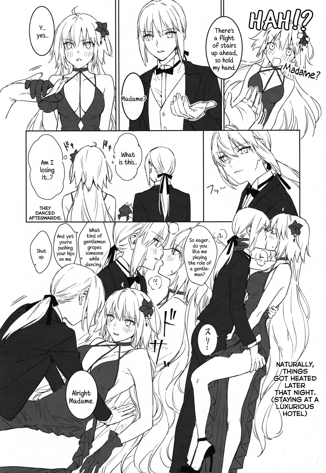 Artoria Alter x Jeanne Alter Sairokushuu - Page 136