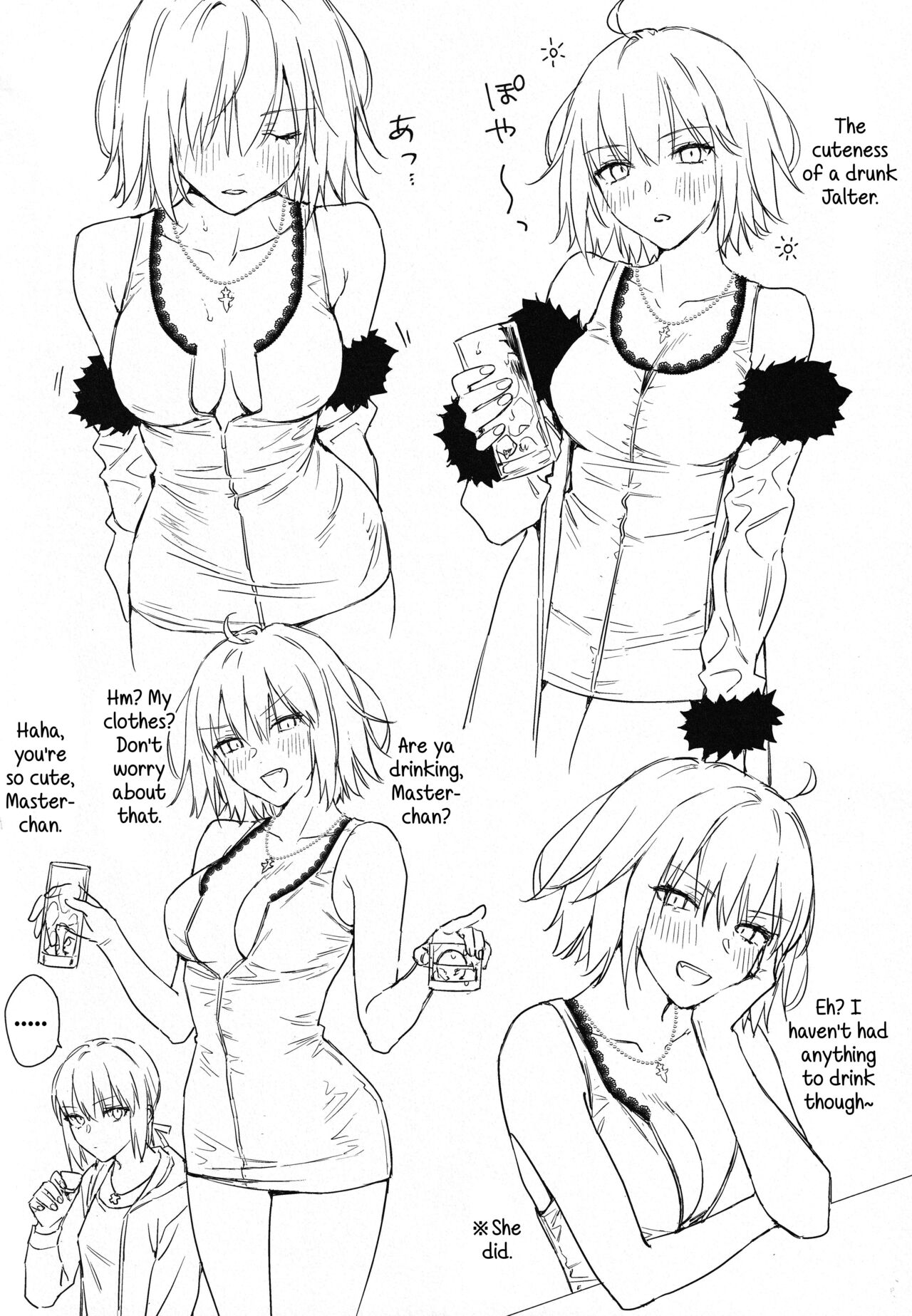Artoria Alter x Jeanne Alter Sairokushuu - Page 138
