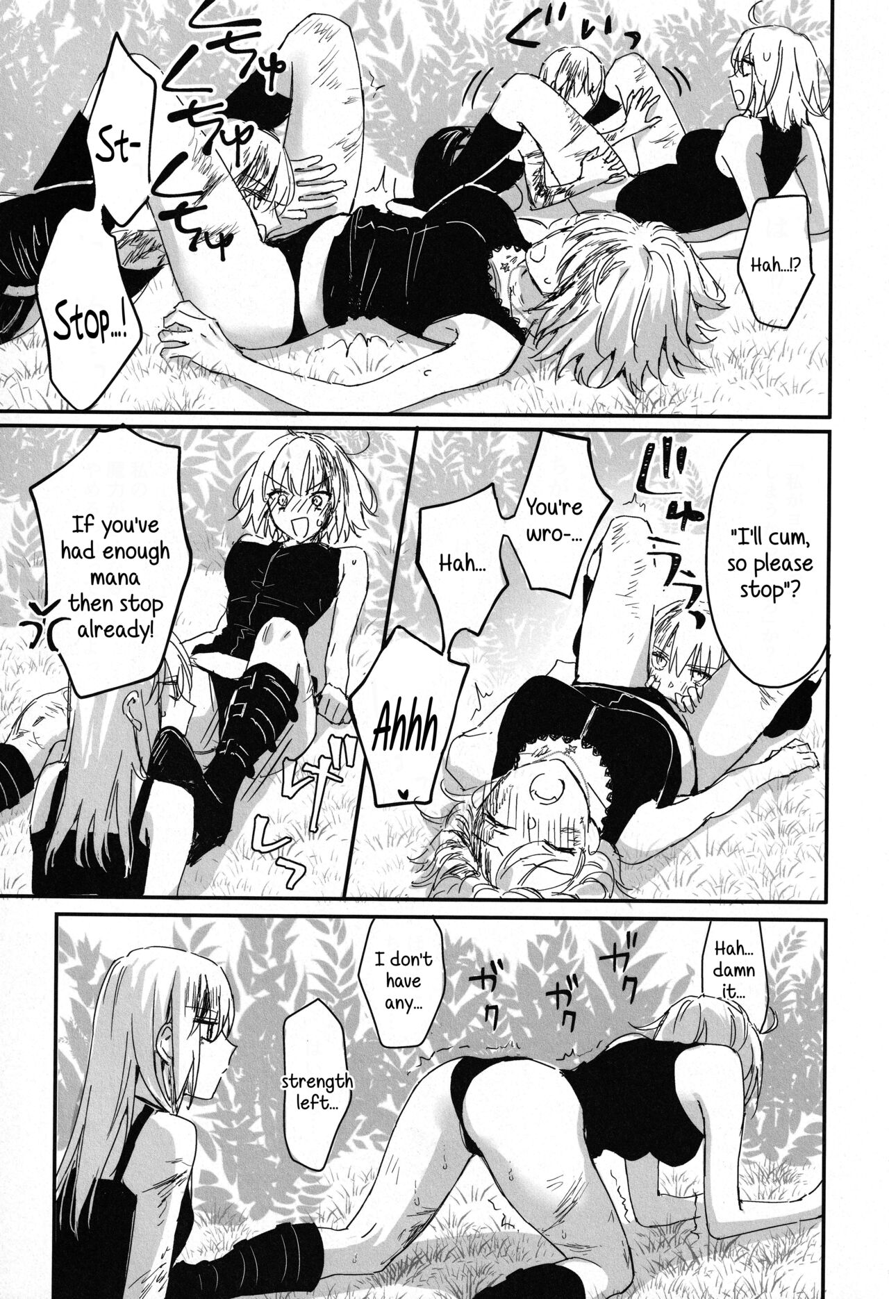 Artoria Alter x Jeanne Alter Sairokushuu - Page 157