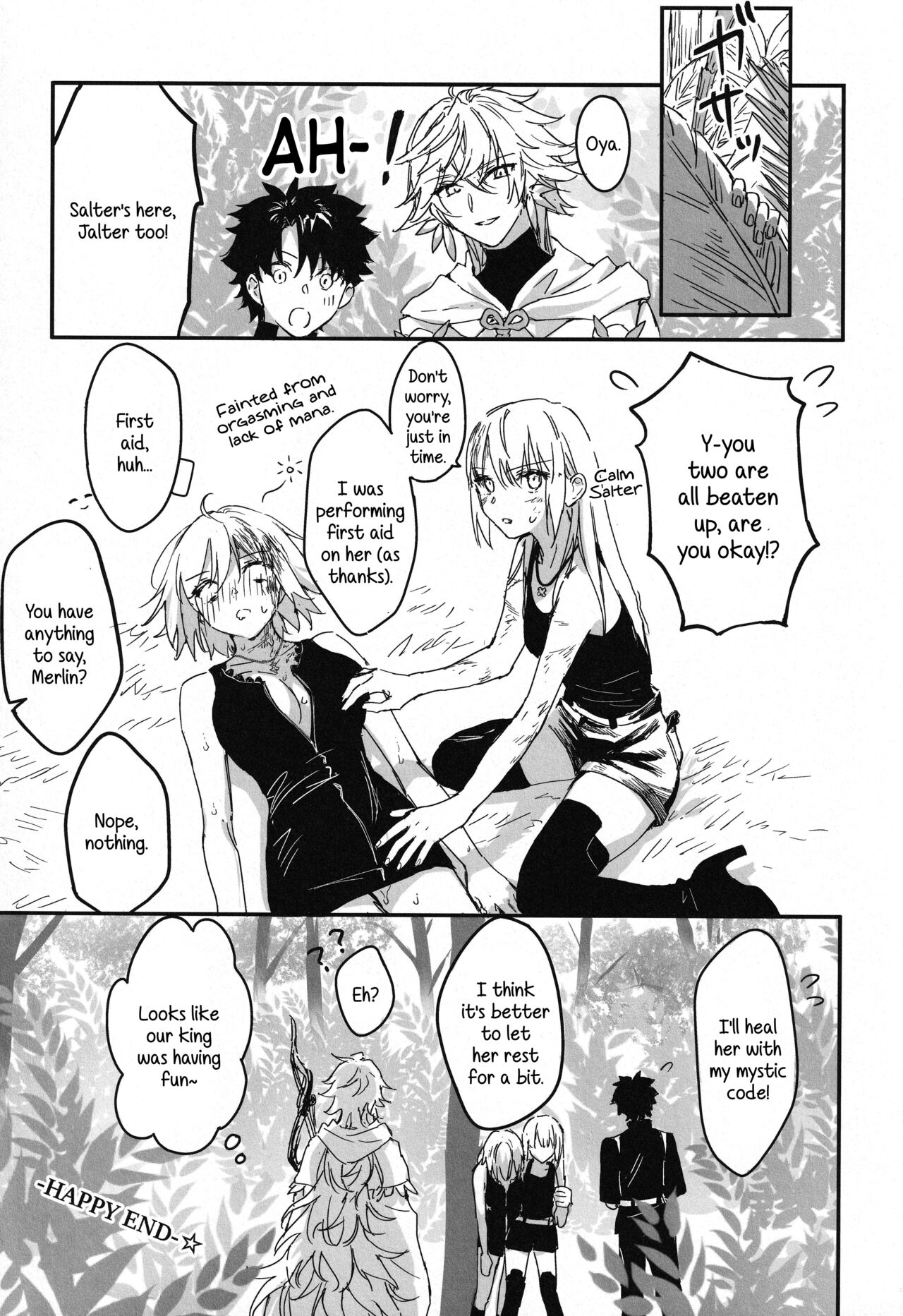 Artoria Alter x Jeanne Alter Sairokushuu - Page 163