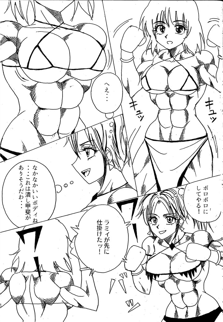 [Yama] Chousen-sha Kettei-sen Lamy VS Serafina - Page 14