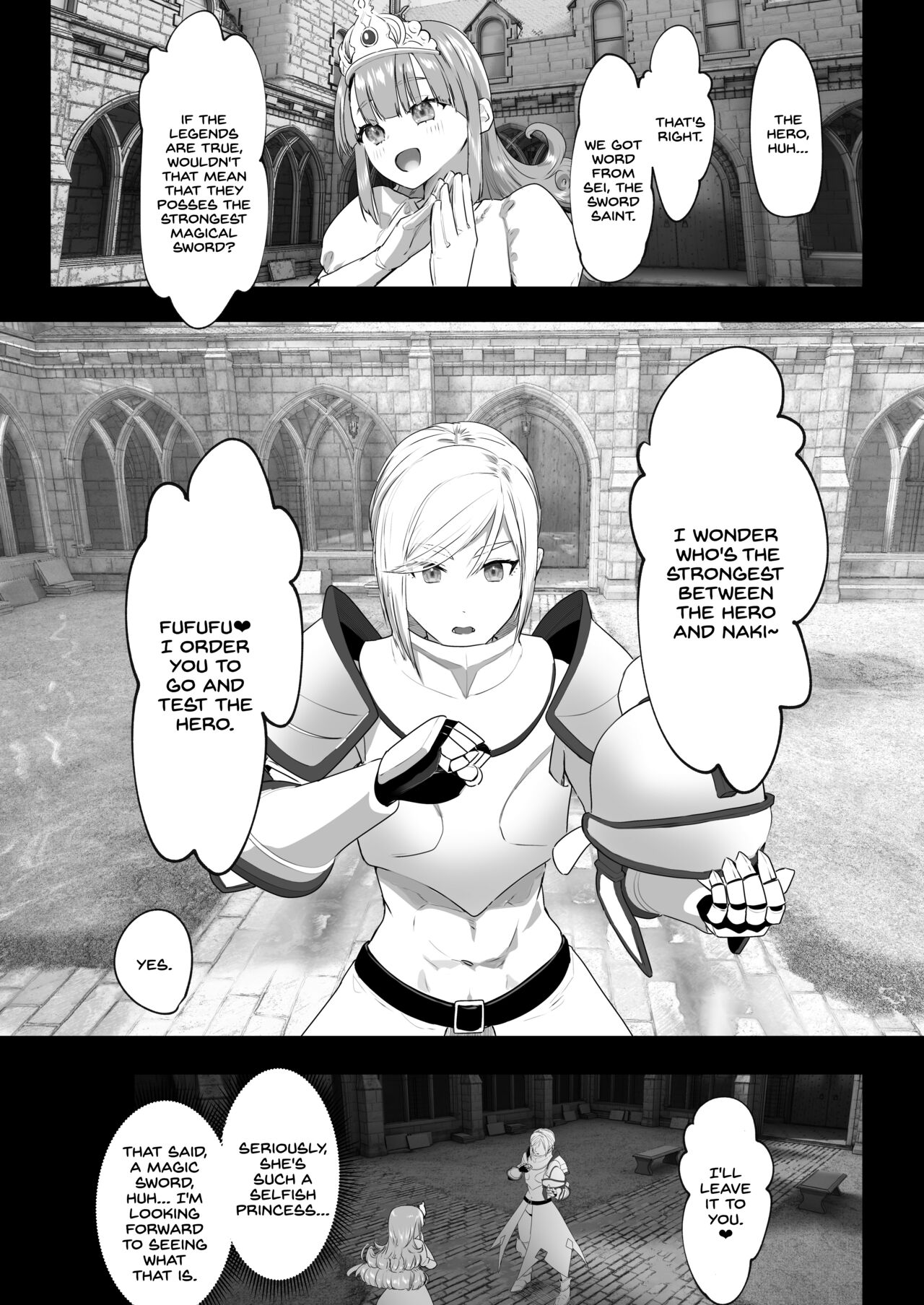 Isekai Tensei Shitara Futanari Yuusha-sama datta Ken 2 - Page 12
