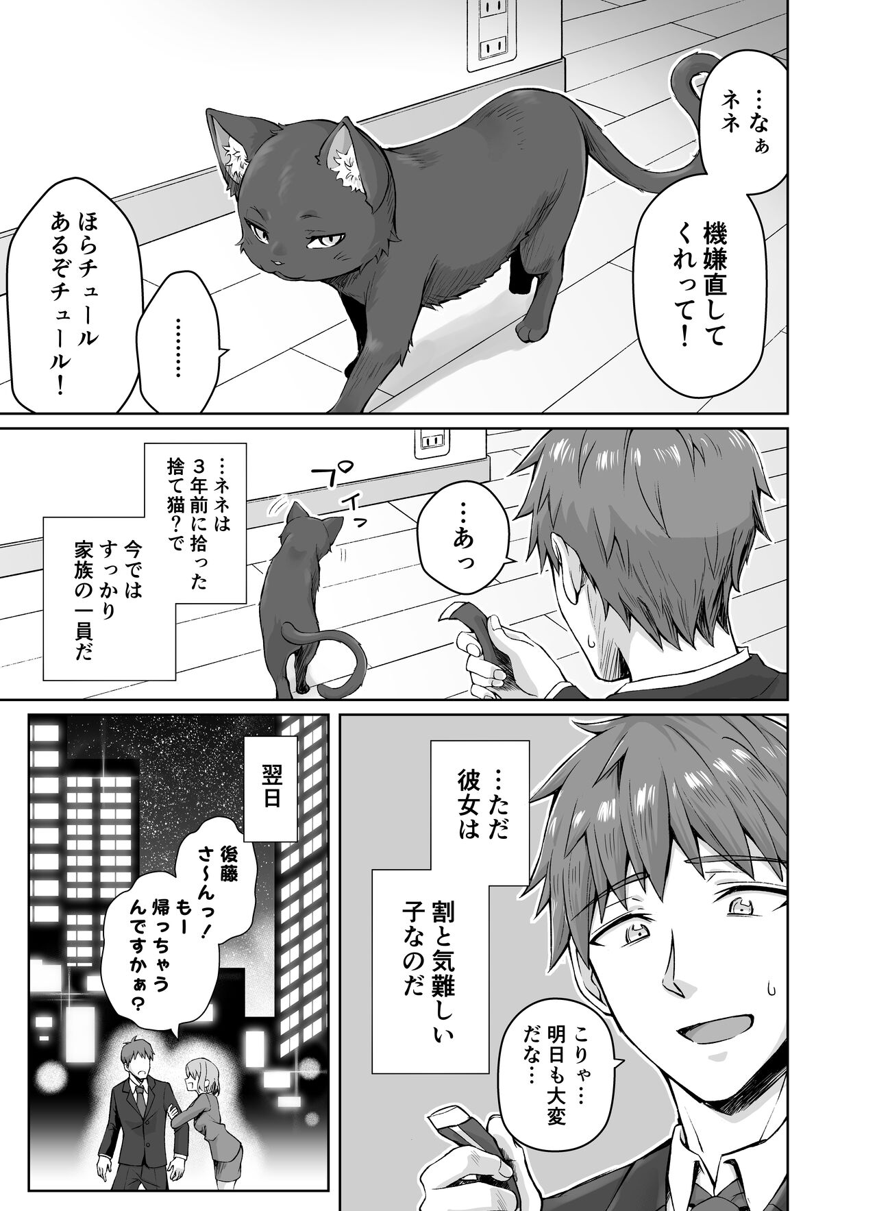 うちのヤンデレな飼い猫ちゃんにメチャクチャに搾られちゃう話 - Page 2