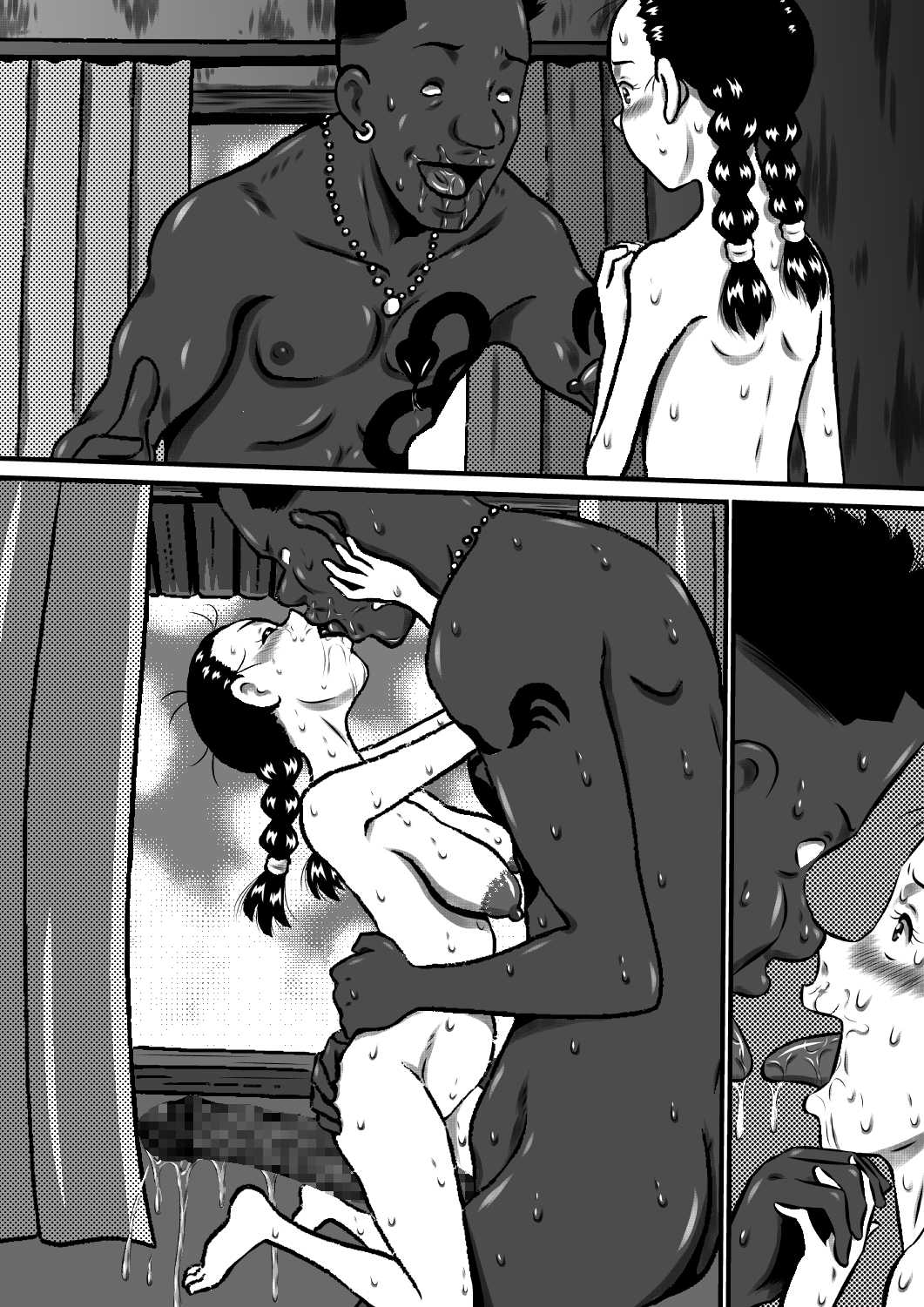 おかされ荘のちぃなちゃん。ヌードモデルの卵、ちぃなの肉体成長記録!「前編」 - Page 119