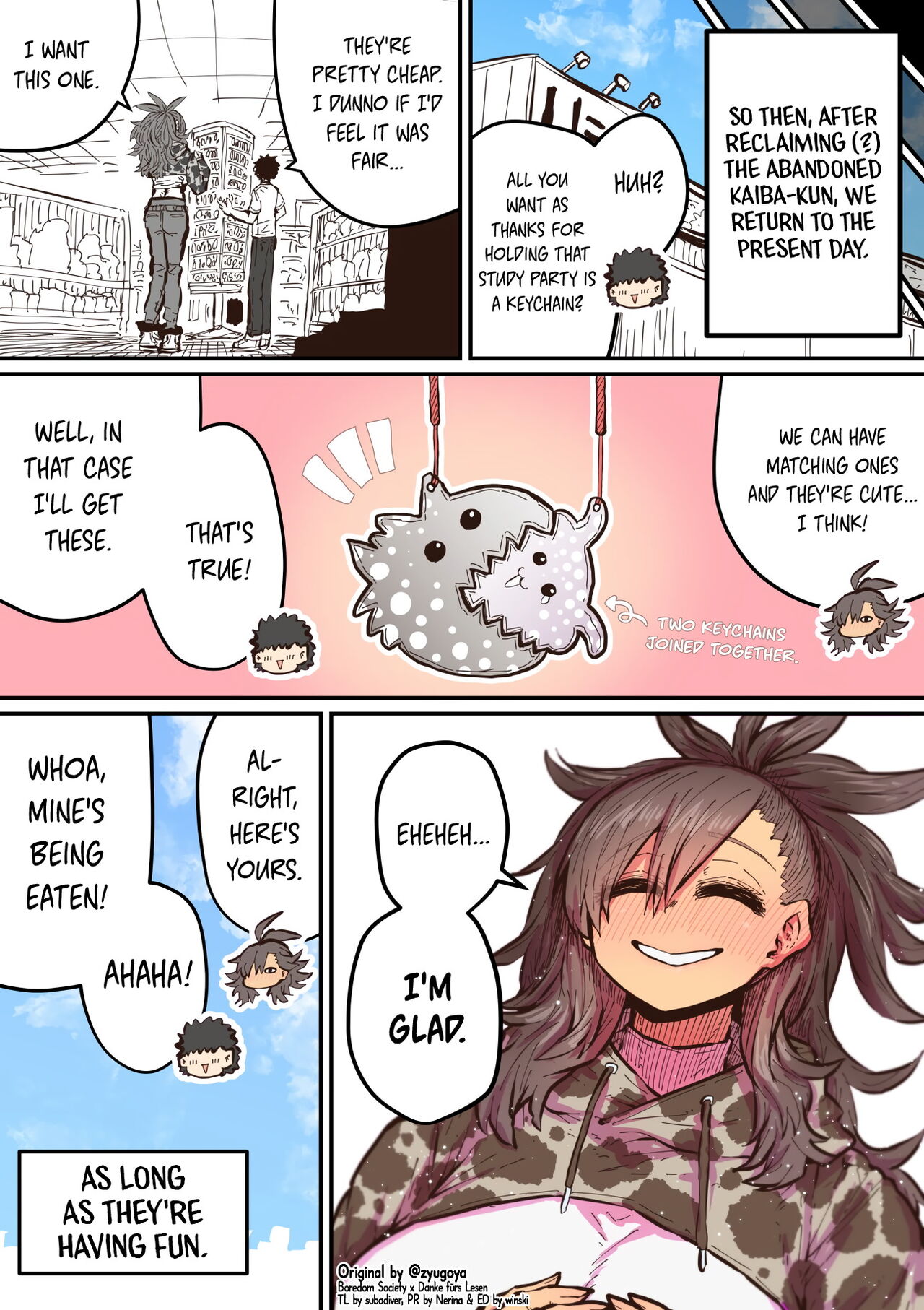 Being Targeted by Hyena-chan - Page 35