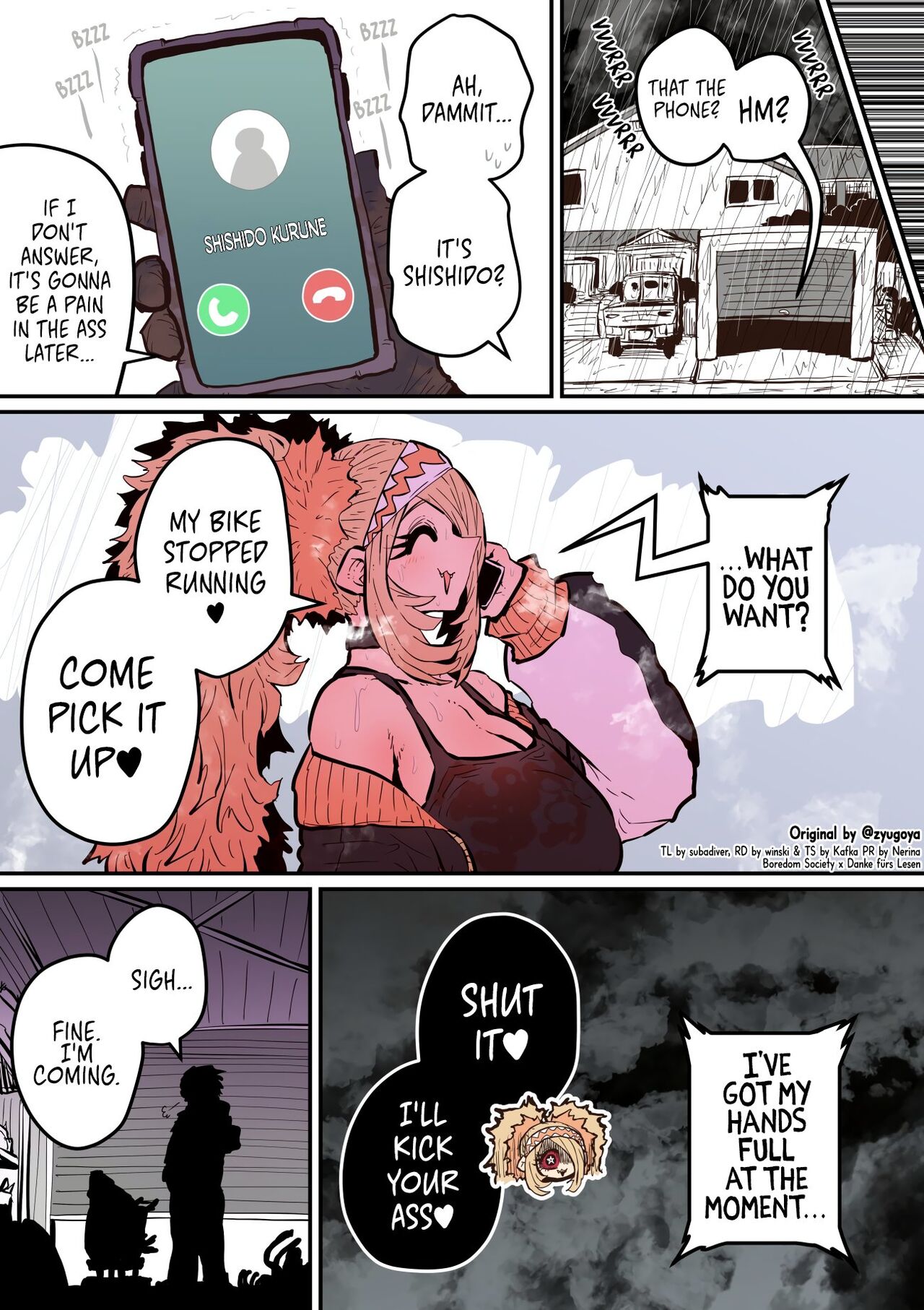 Being Targeted by Hyena-chan - Page 41