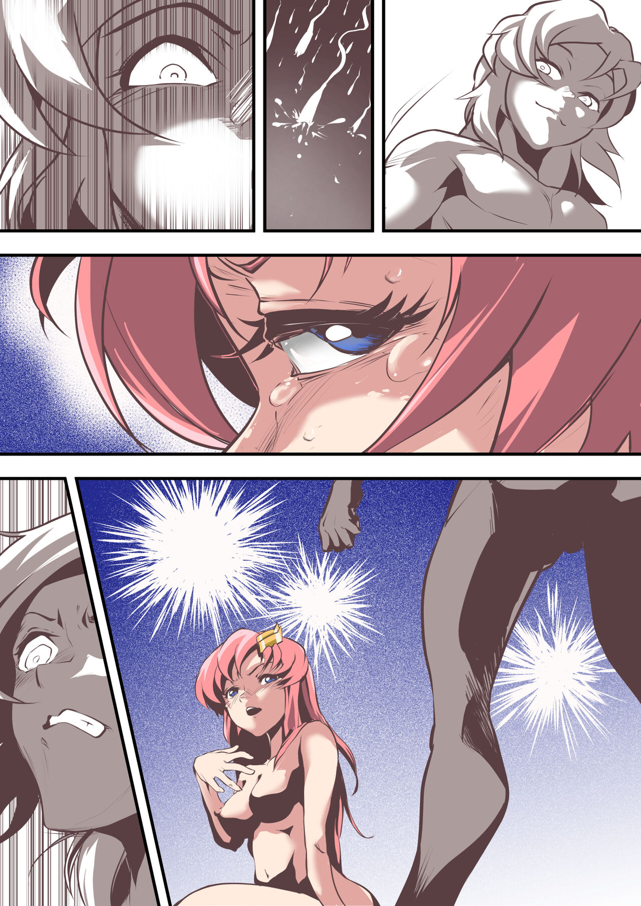闇に落ちろキ〇・ヤマト 狙われたラ〇ス・クラインは種を付けられる運命 - Page 46