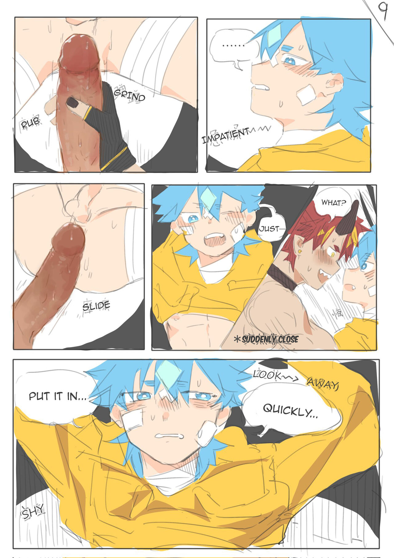 Twitter short manga - Page 9