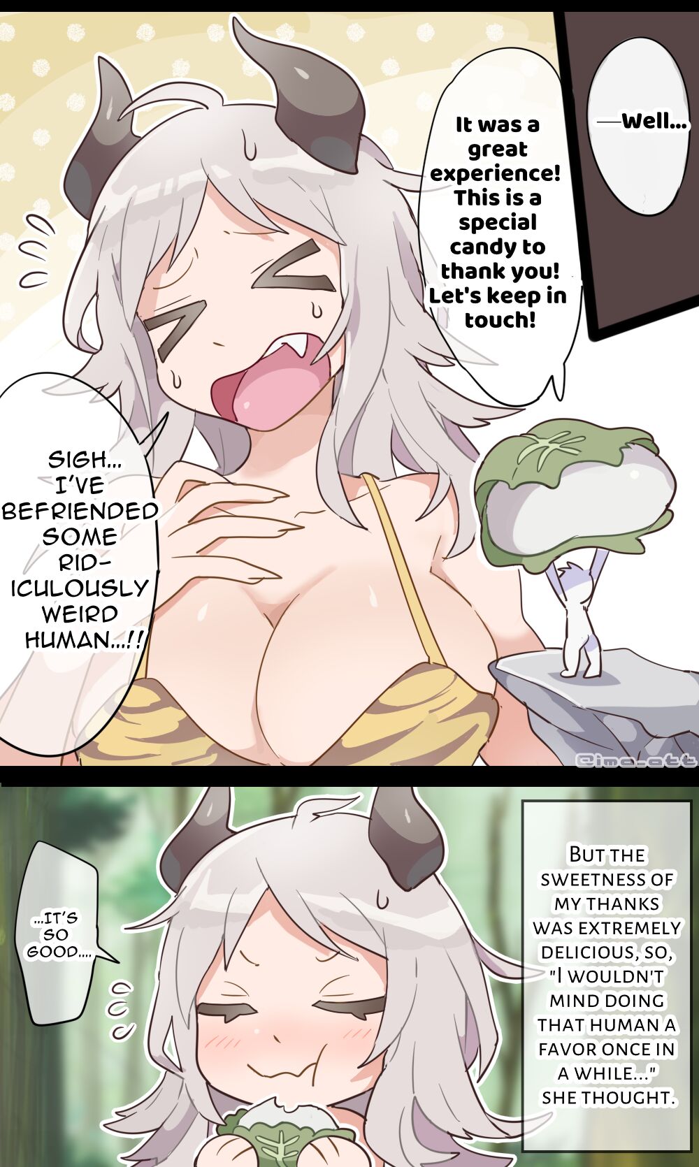 Giant Demon Girl VORE - Page 5
