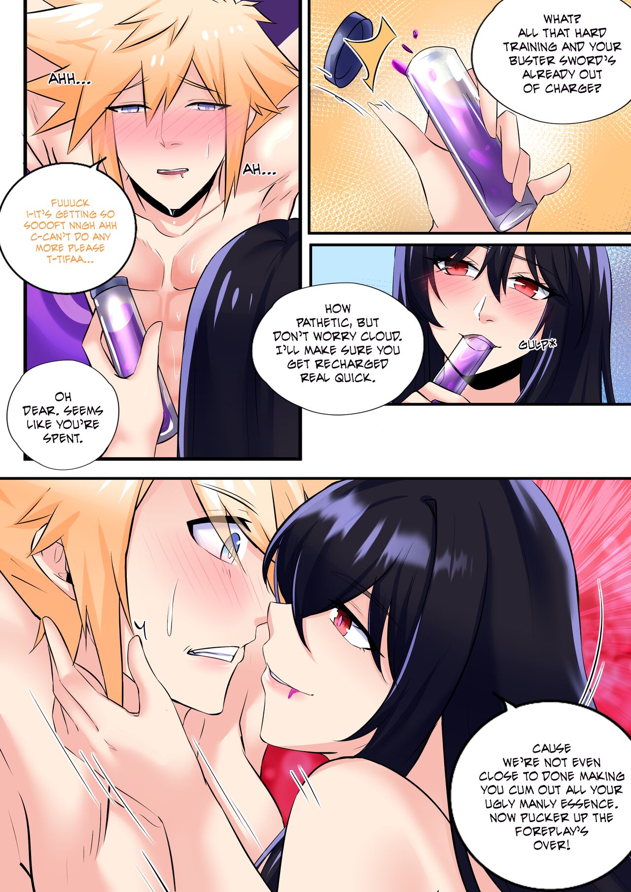 Final Fantasy 7: Honey Bee Inn - Page 14
