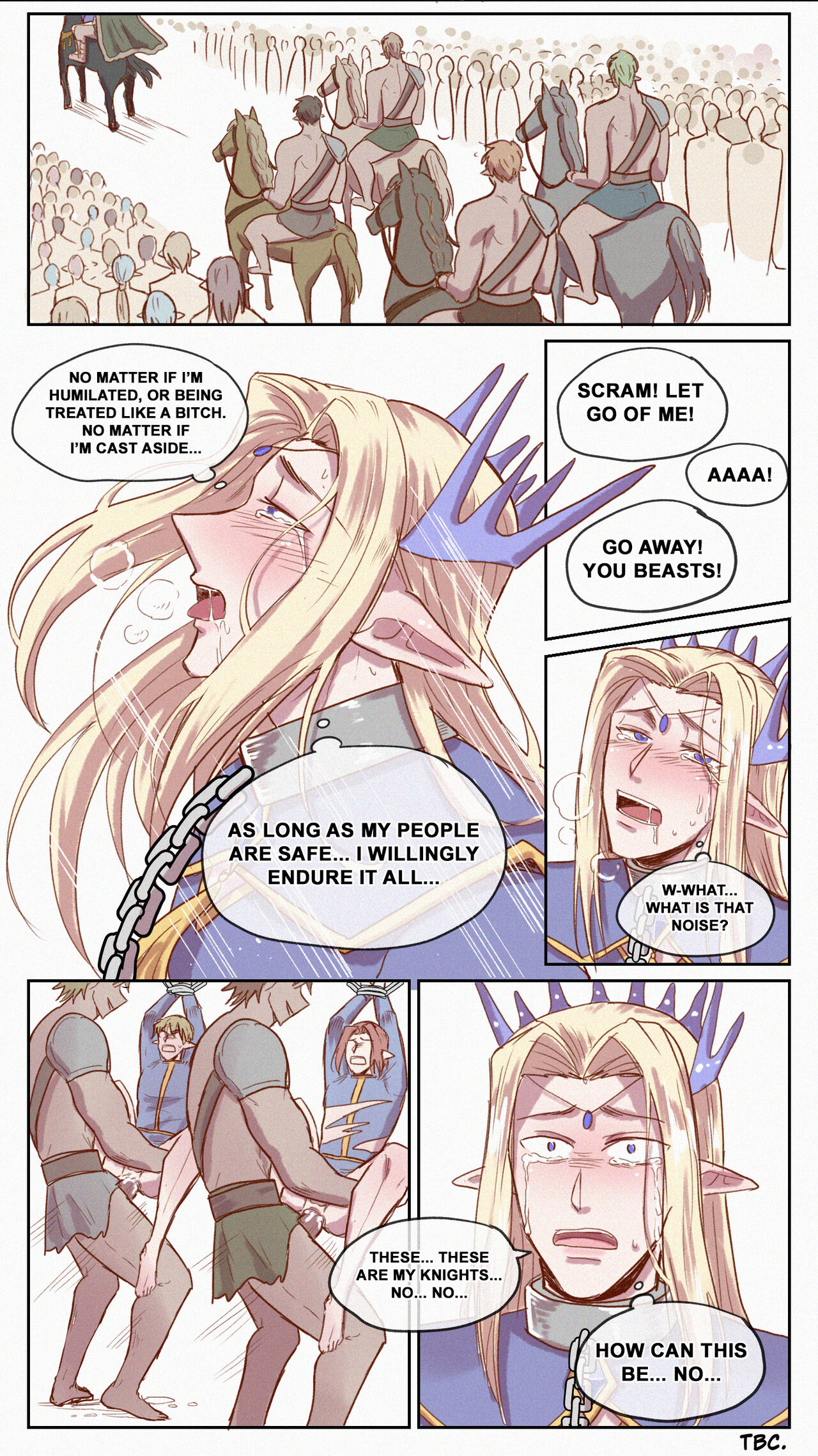 【DARK STORY】THE MERCENARY AND THE ELF KING - Page 20