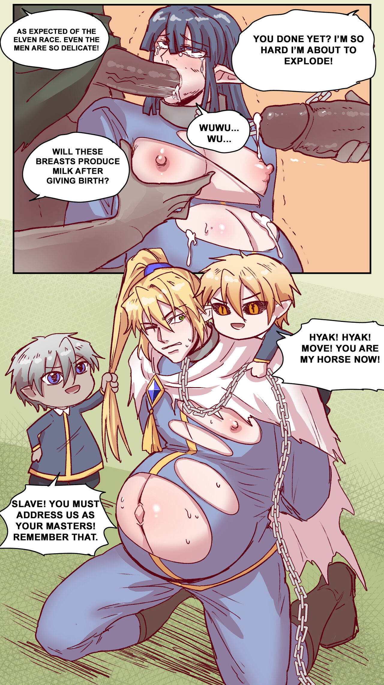 【DARK STORY】THE MERCENARY AND THE ELF KING - Page 45