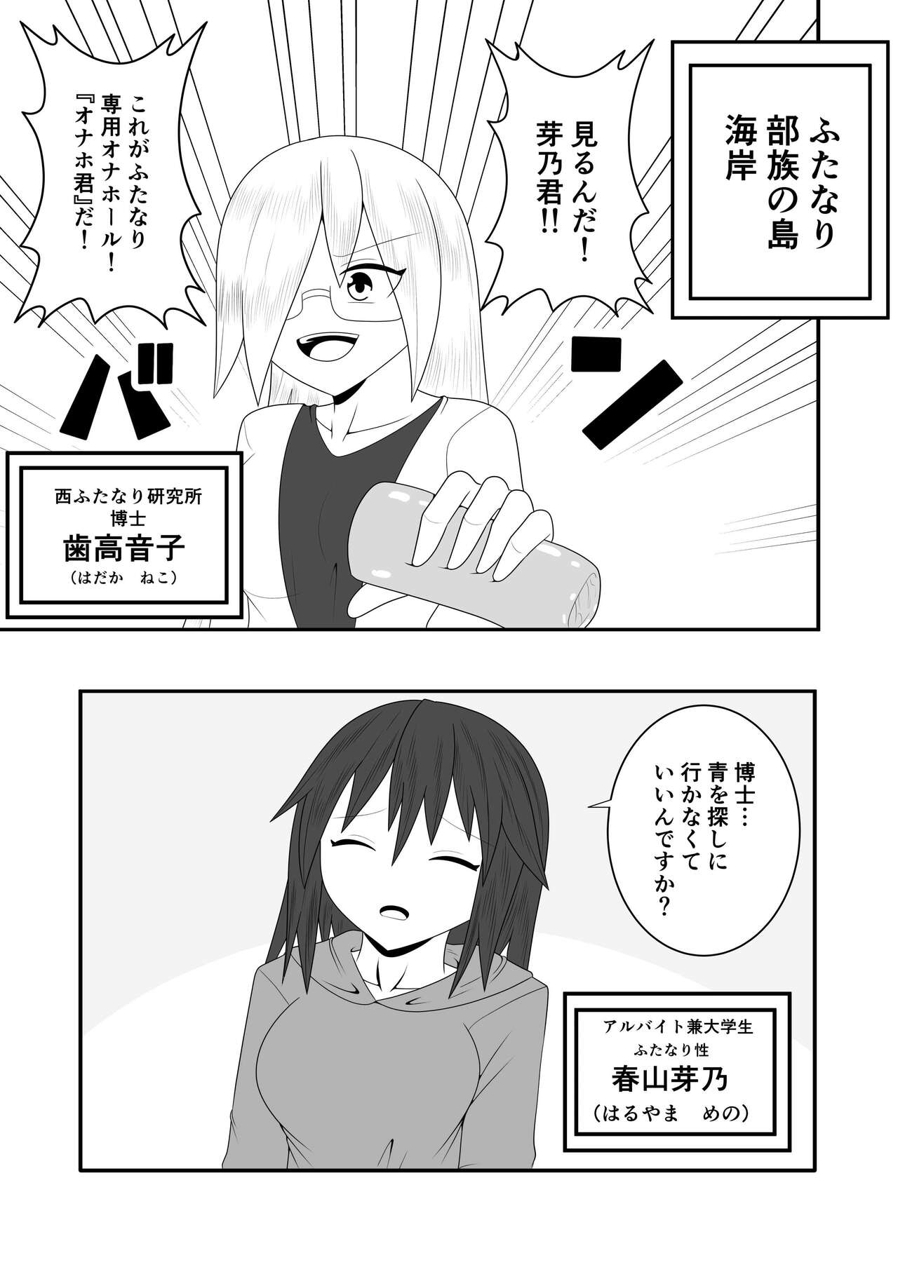 Futanari Buzoku no Shima - Page 3