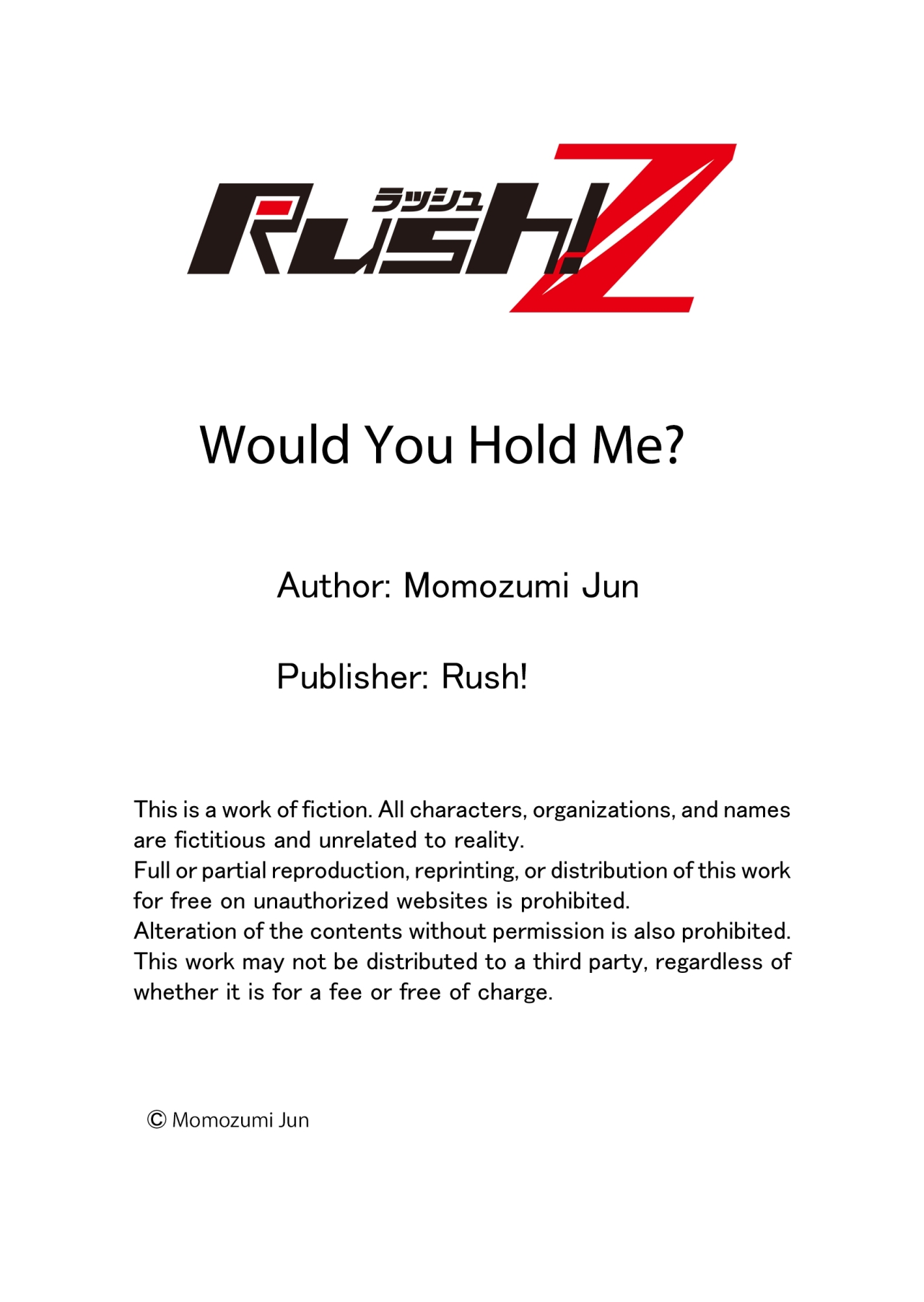 Would You Hold Me? - Page 159