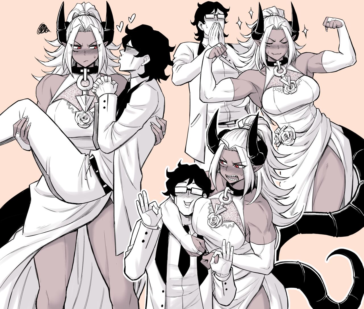 [PeaCh88] 魔王女朋友 Demon King GF ch1-8 (+Patreon extra) ［无机咖啡酸个人汉化］[Chinese][ongoing] - Page 169