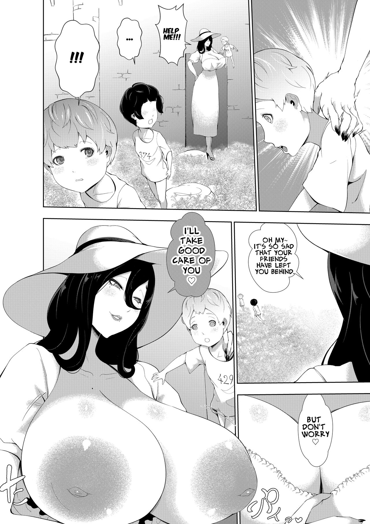 [Oshiro] Giant Woman Island - Shota's Forced Squeezing ~ Hasshaku-sama and Red Demon Edition ~ [English] [Suzuki Marmalade] - Page 10