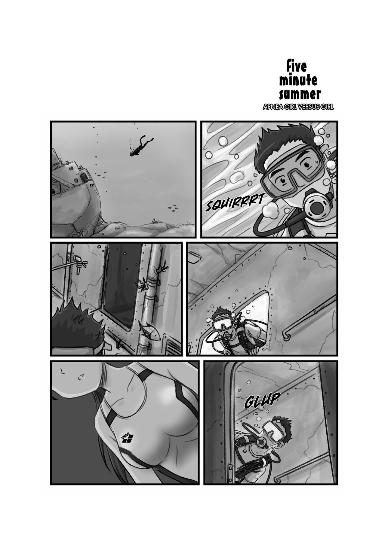 Apnea Girl Versus Girl - Page 13