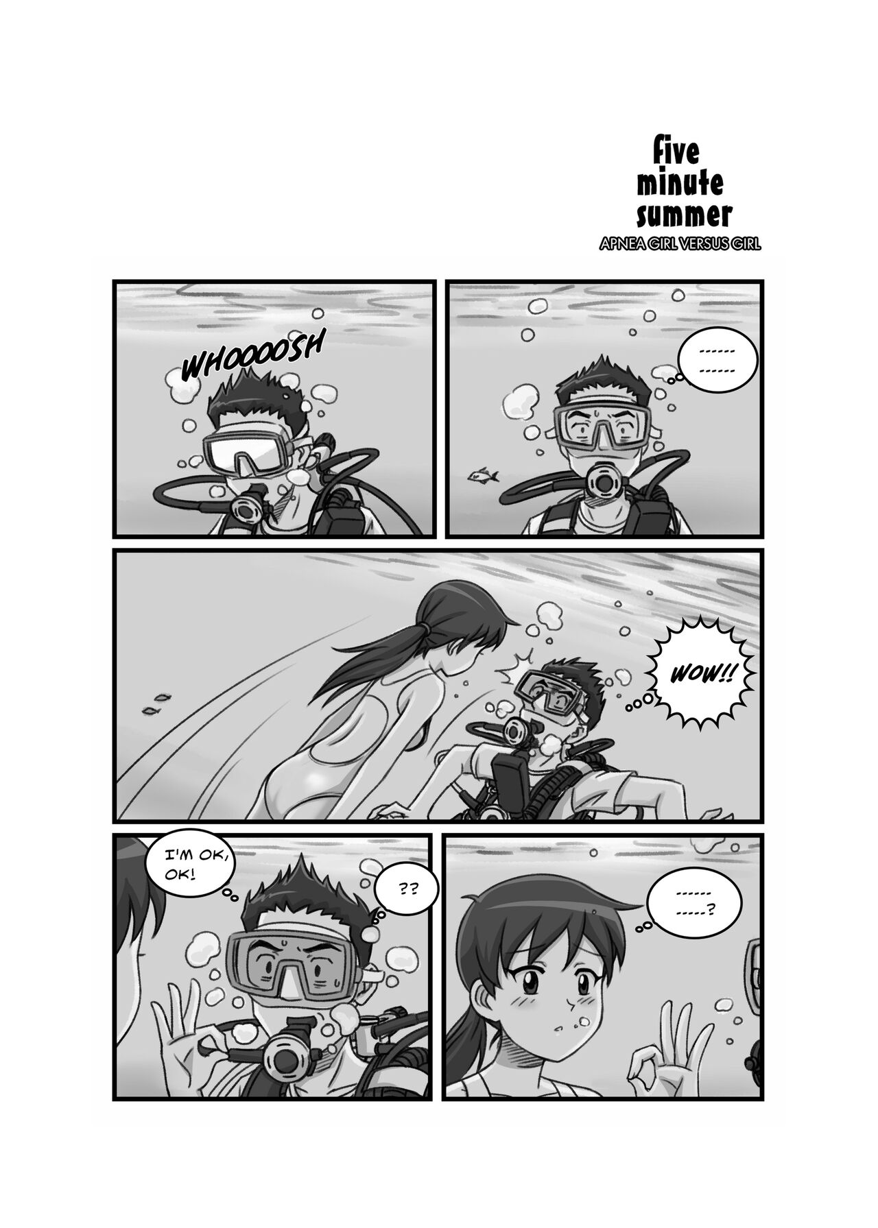 Apnea Girl Versus Girl - Page 16