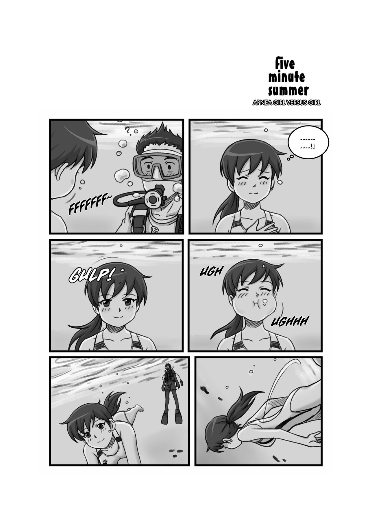 Apnea Girl Versus Girl - Page 17