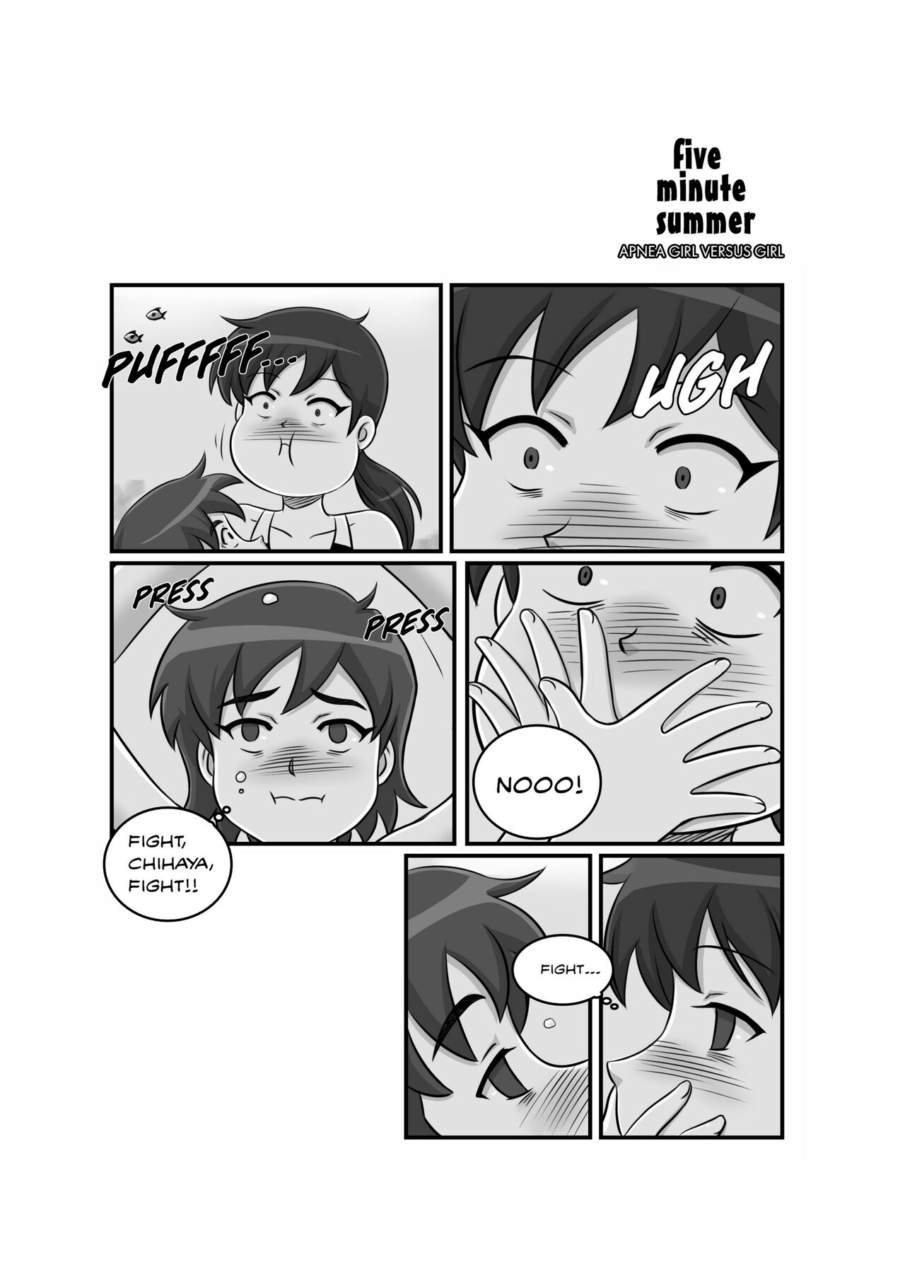 Apnea Girl Versus Girl - Page 30