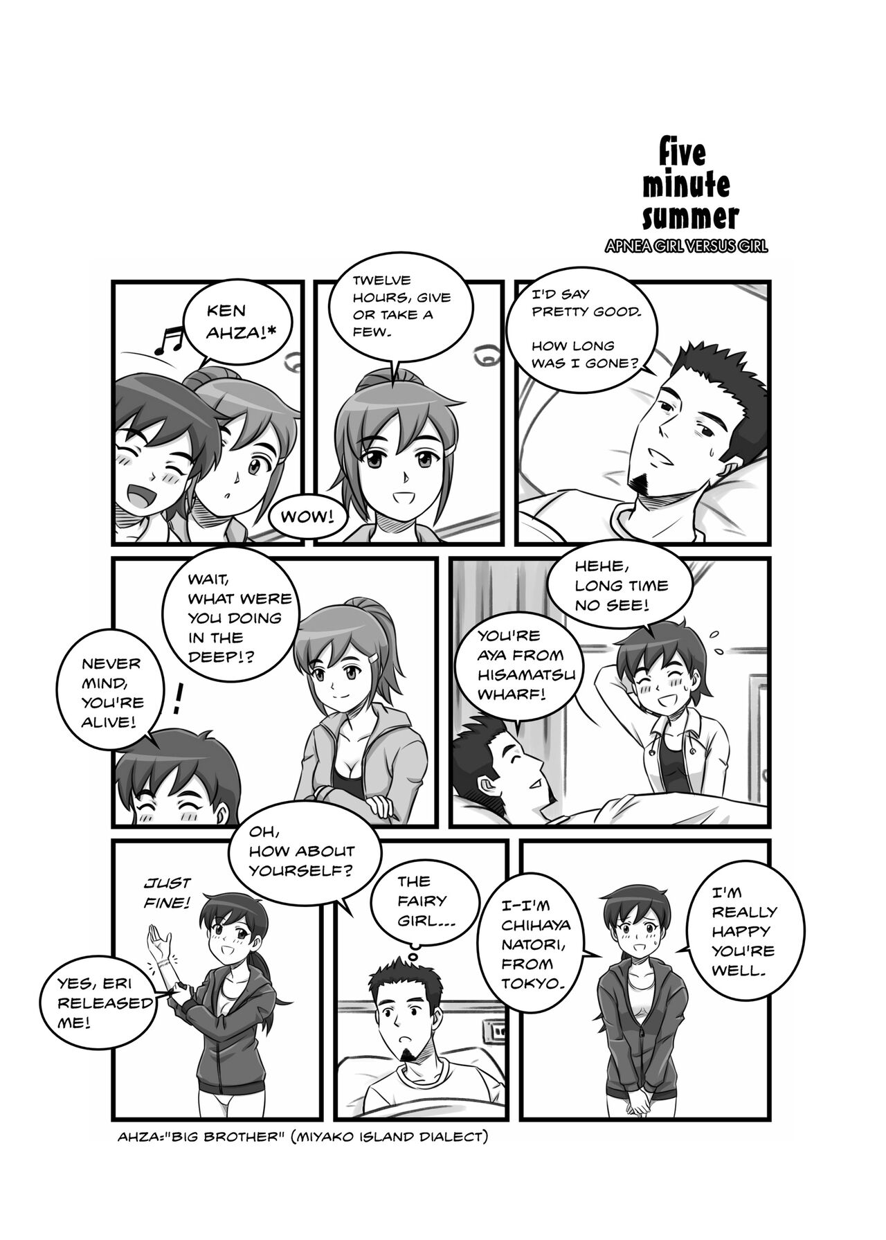 Apnea Girl Versus Girl - Page 41