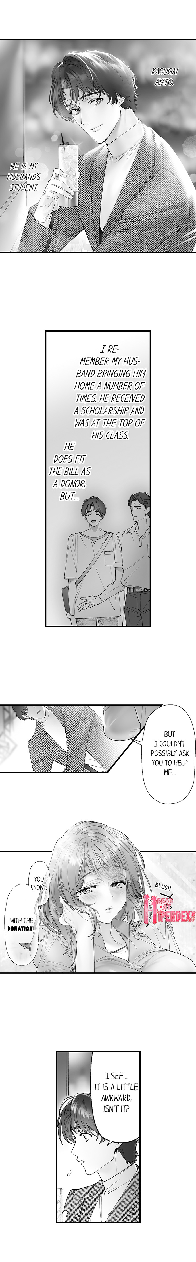 [Nichi Ryū / Hikaru]  Nama no Seishi Teikyou Nante Kiitenai…- Otto no Oshiego ni Kaihatsu Sareru Moteamashita Karada 1-2 | Impregnate Me 'Cause My Husband Can't [Chapter 01-02] [English] [Ongoing] - Page 11