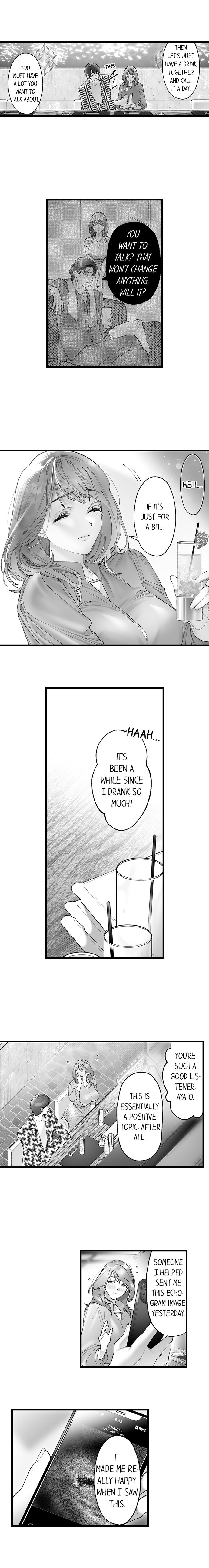 [Nichi Ryū / Hikaru]  Nama no Seishi Teikyou Nante Kiitenai…- Otto no Oshiego ni Kaihatsu Sareru Moteamashita Karada 1-2 | Impregnate Me 'Cause My Husband Can't [Chapter 01-02] [English] [Ongoing] - Page 12