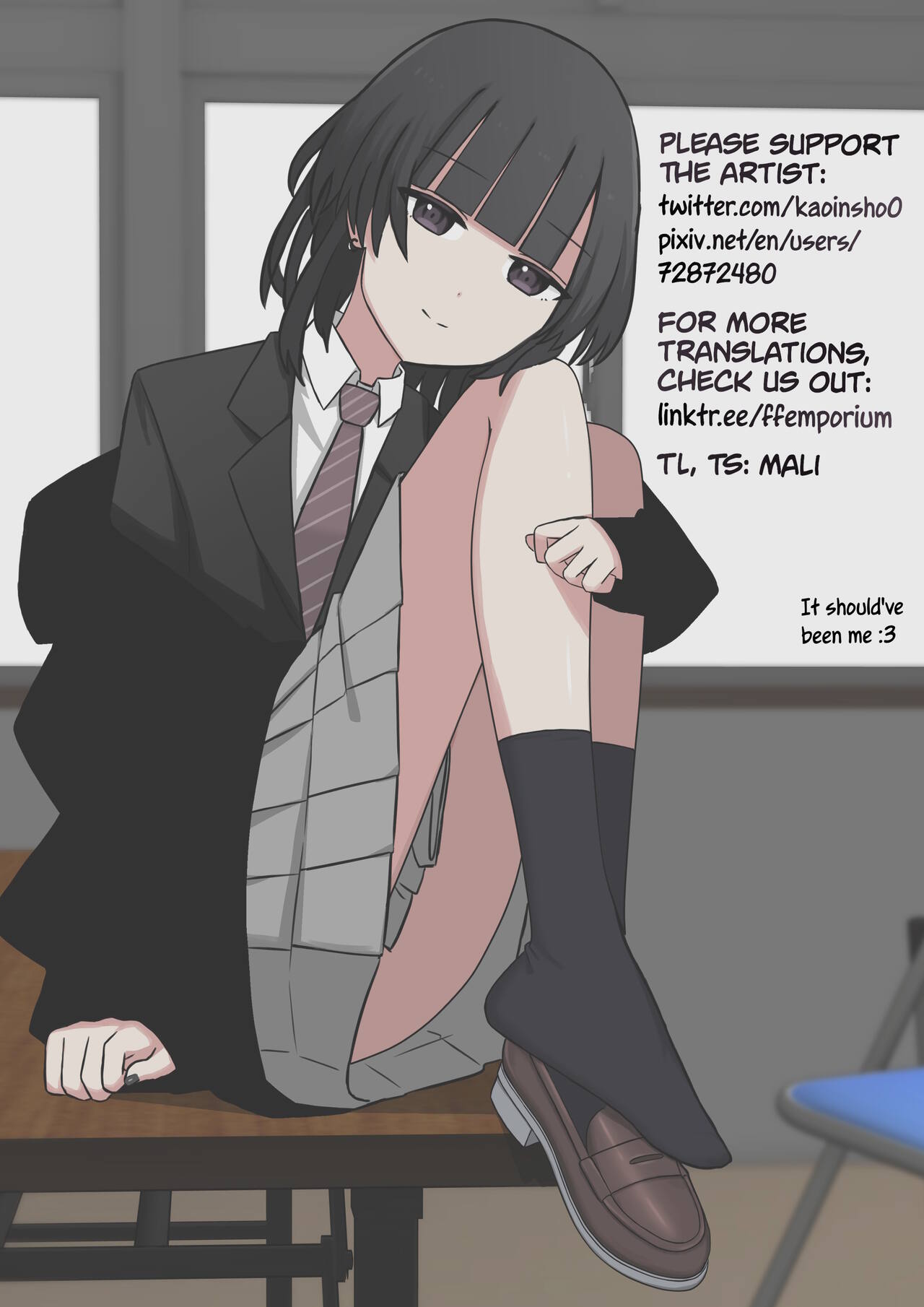 Kowasou na Senpai | Scary Looking Senpai - Page 37