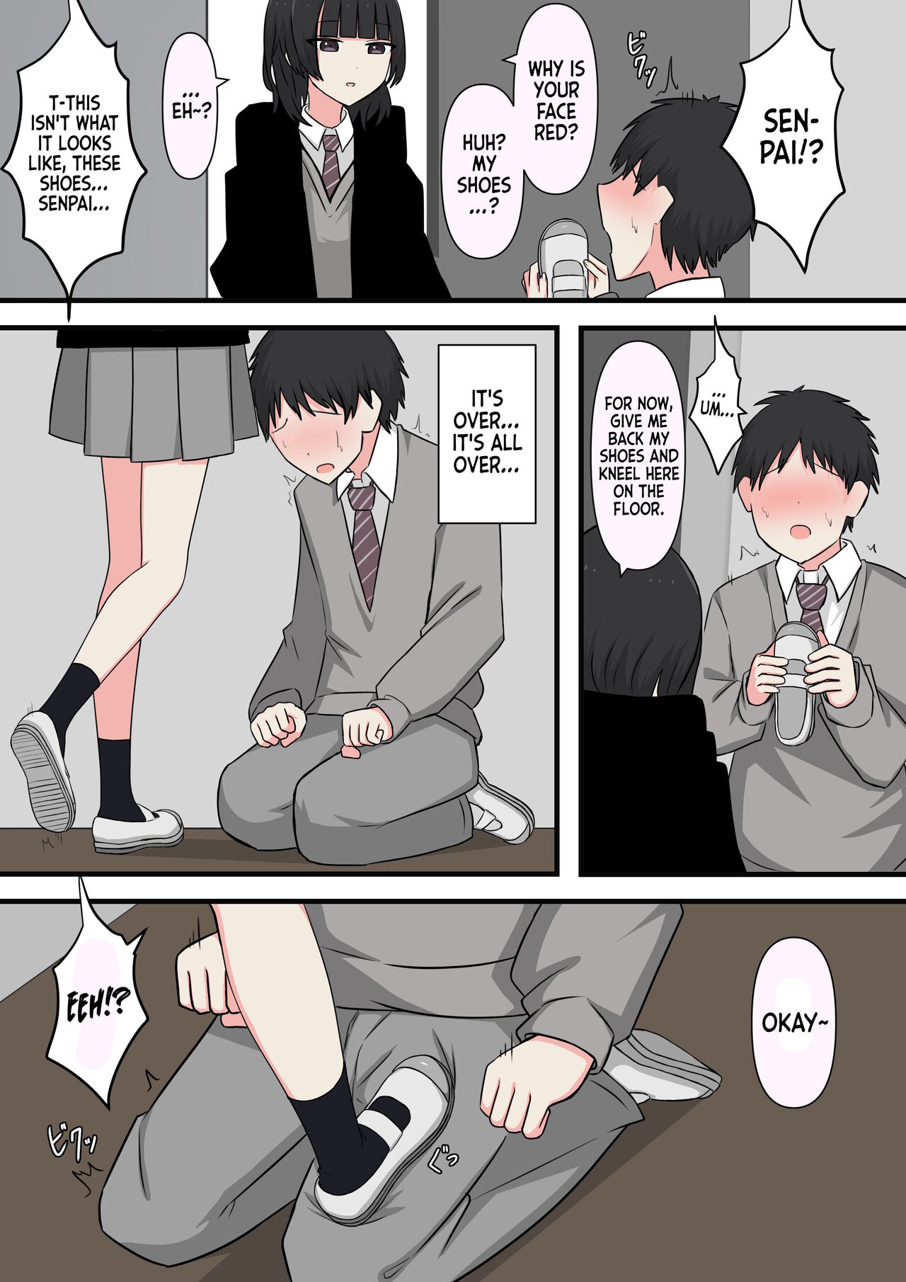 Kowasou na Senpai | Scary Looking Senpai - Page 5